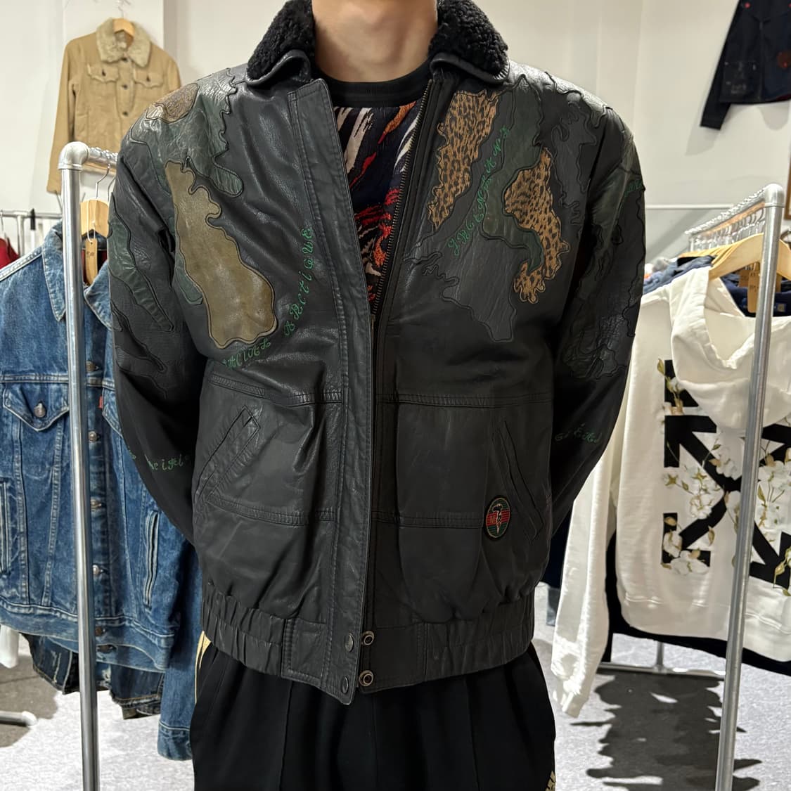 NIUN MODE 하이패션 소가죽 레더자켓 상품이미지3