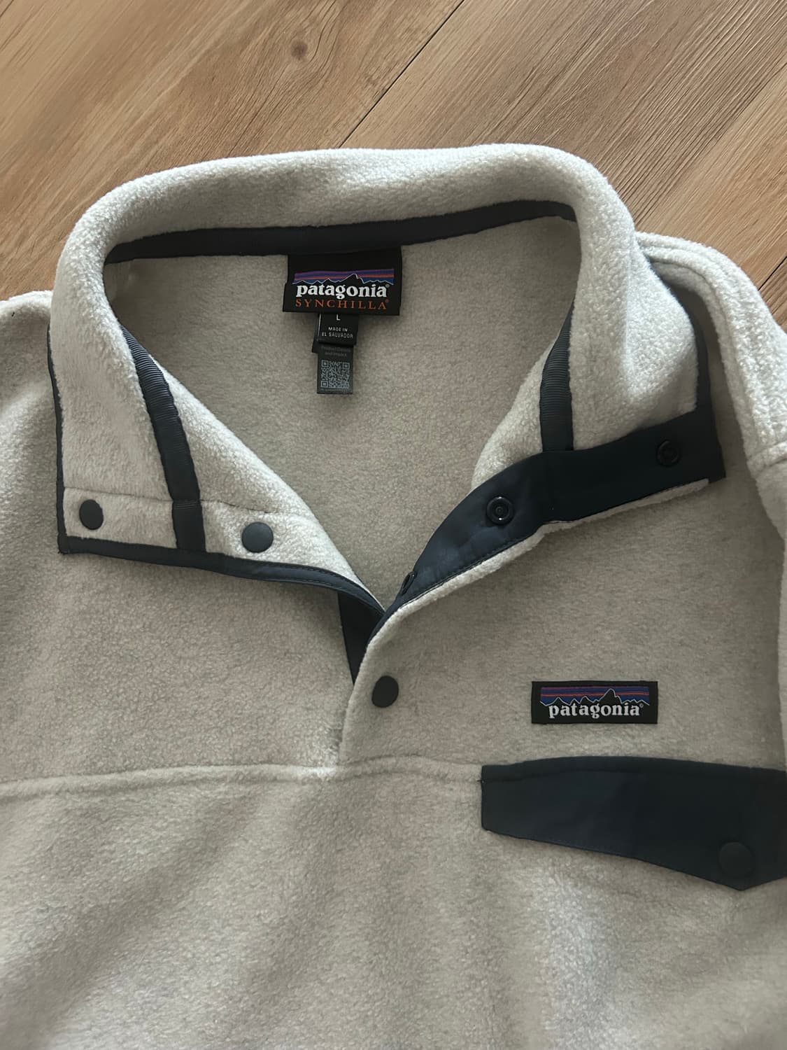 파타고니아 신칠라 오트밀L 새상품 상품이미지2