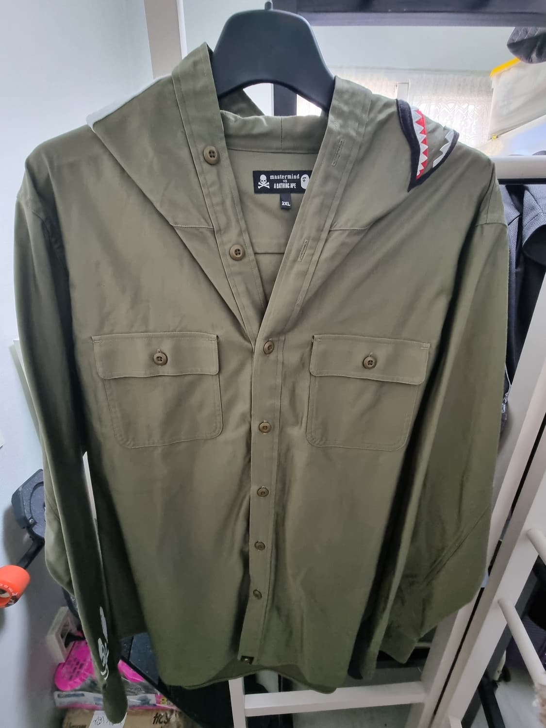 베이프vs마스터마인드 후드셔츠 상품이미지1