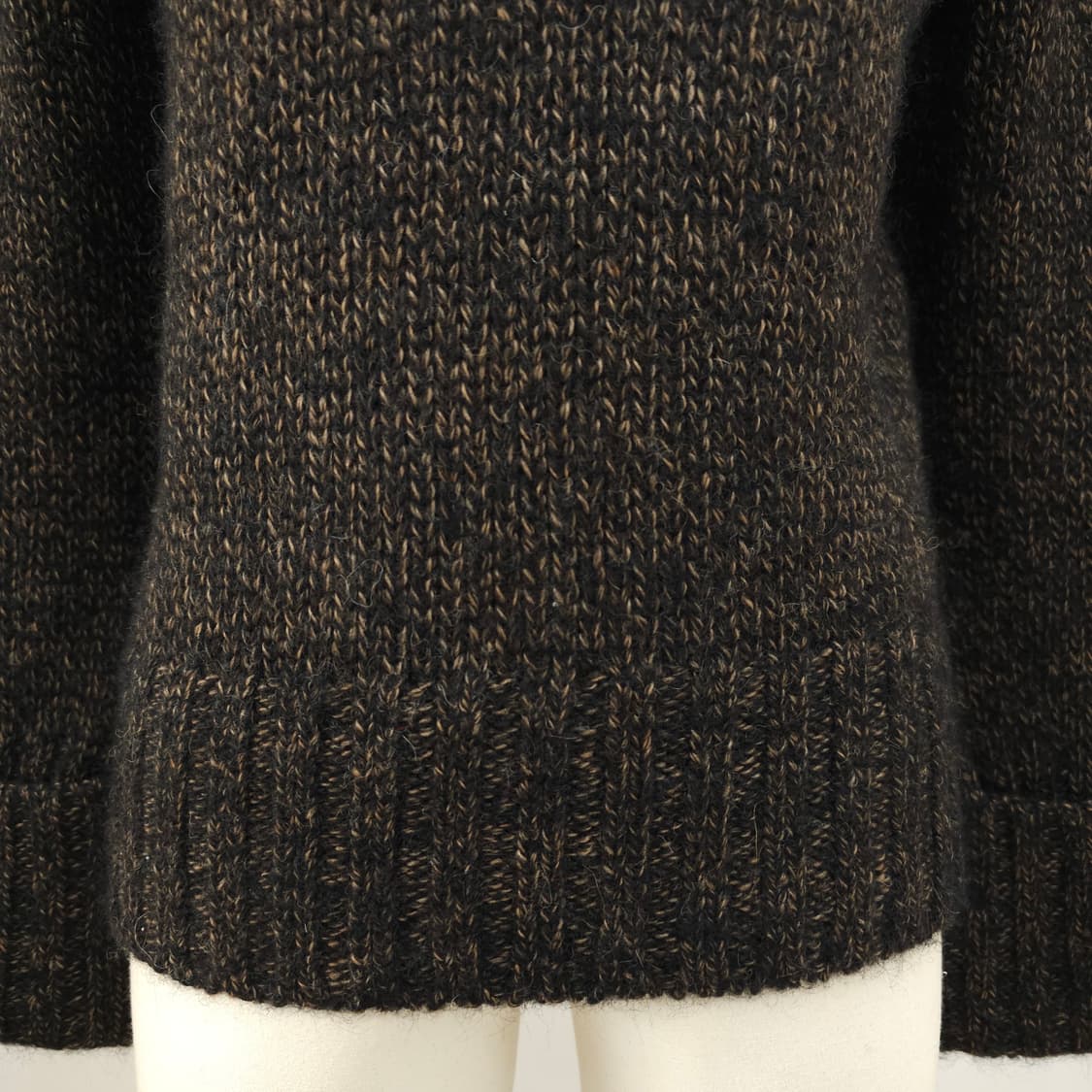 앙고라 모헤어 울 혼방 하이넥 터틀넥 스웨터 일본빈티지 상품이미지4
