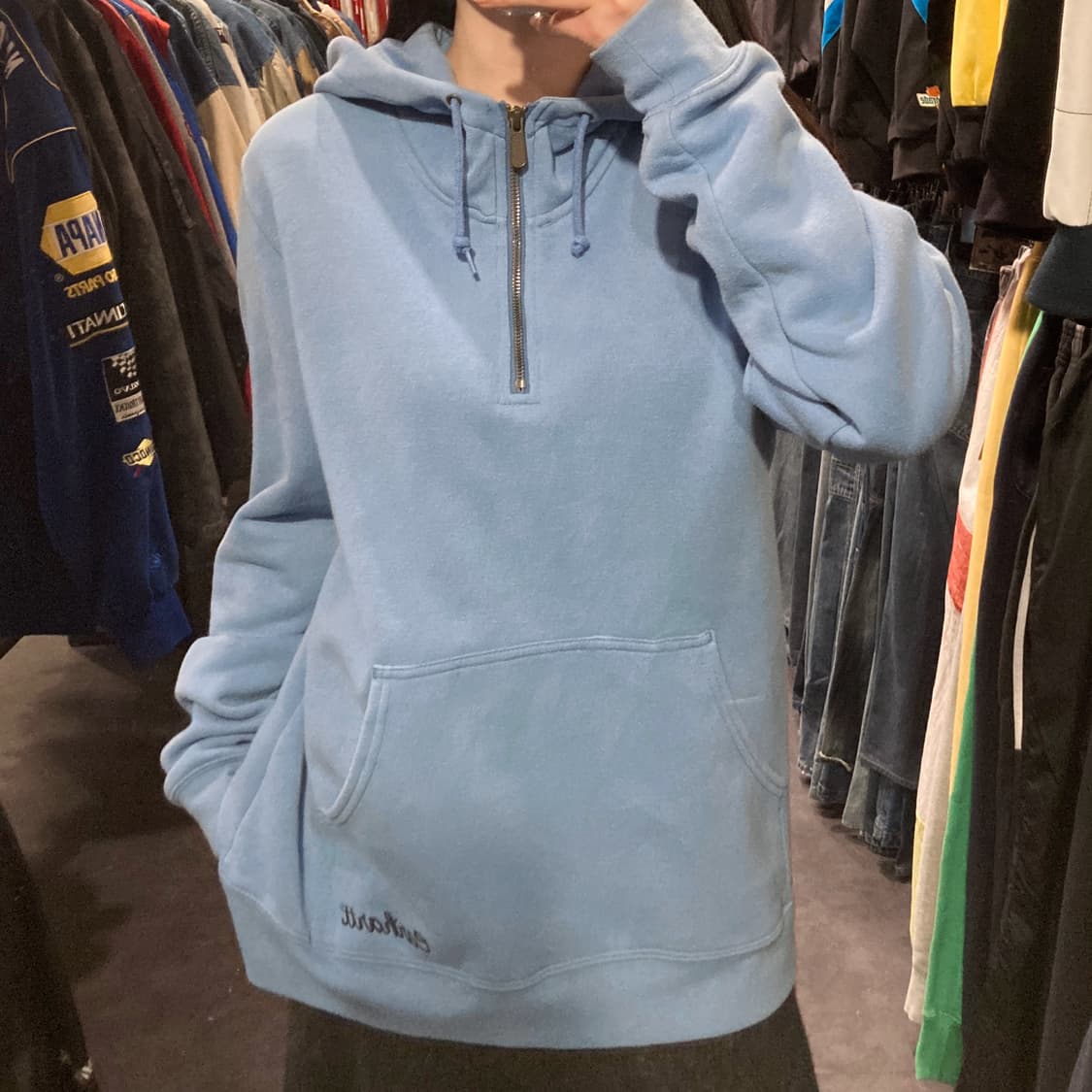 [IM] 칼하트 소라 반집업 후드티 상품이미지3