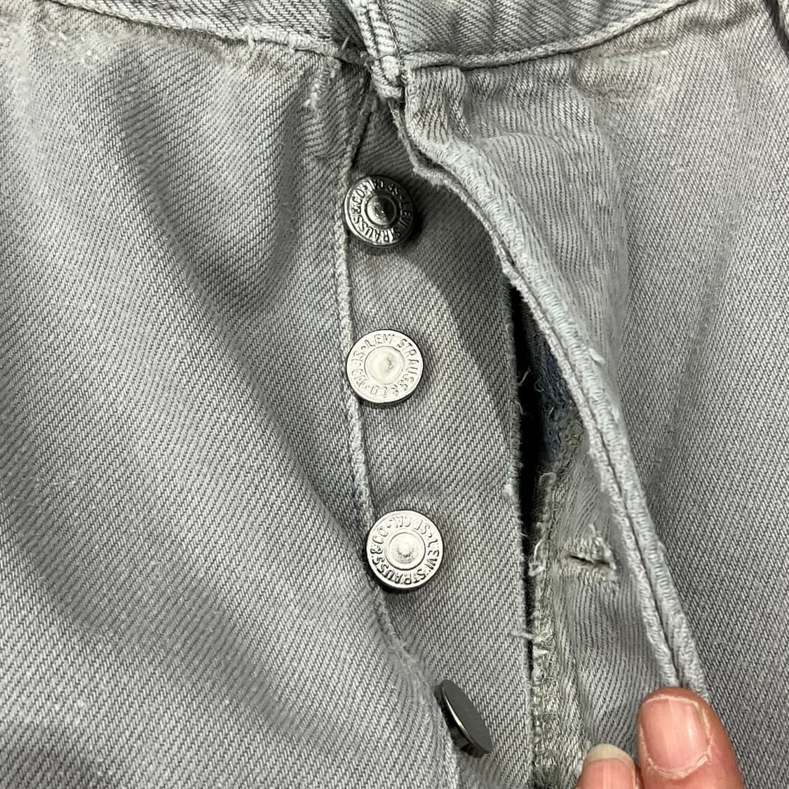 usa 리바이스 501 그레이 데님팬츠 s08863 상품이미지5