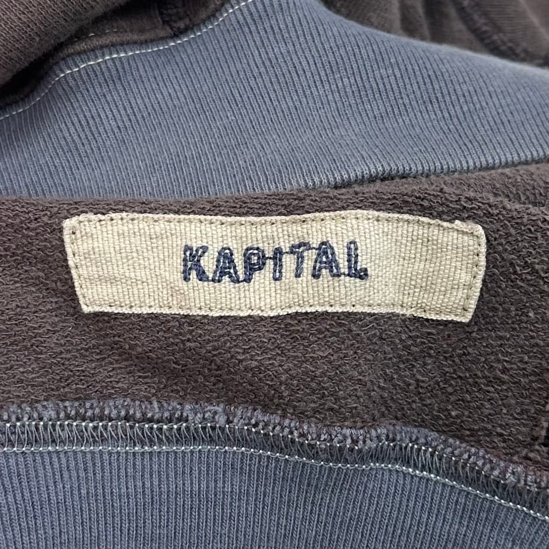 Kapital vintage crop zip-up 상품이미지8