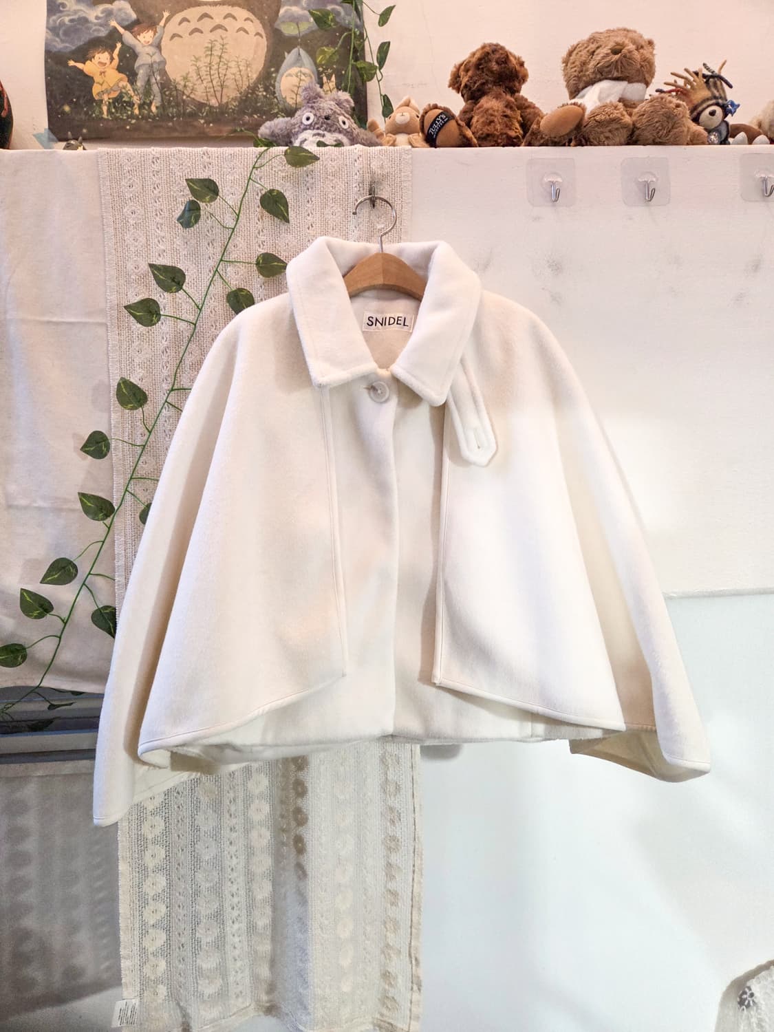 snidel 퓨어 케이프 코트 상품이미지1