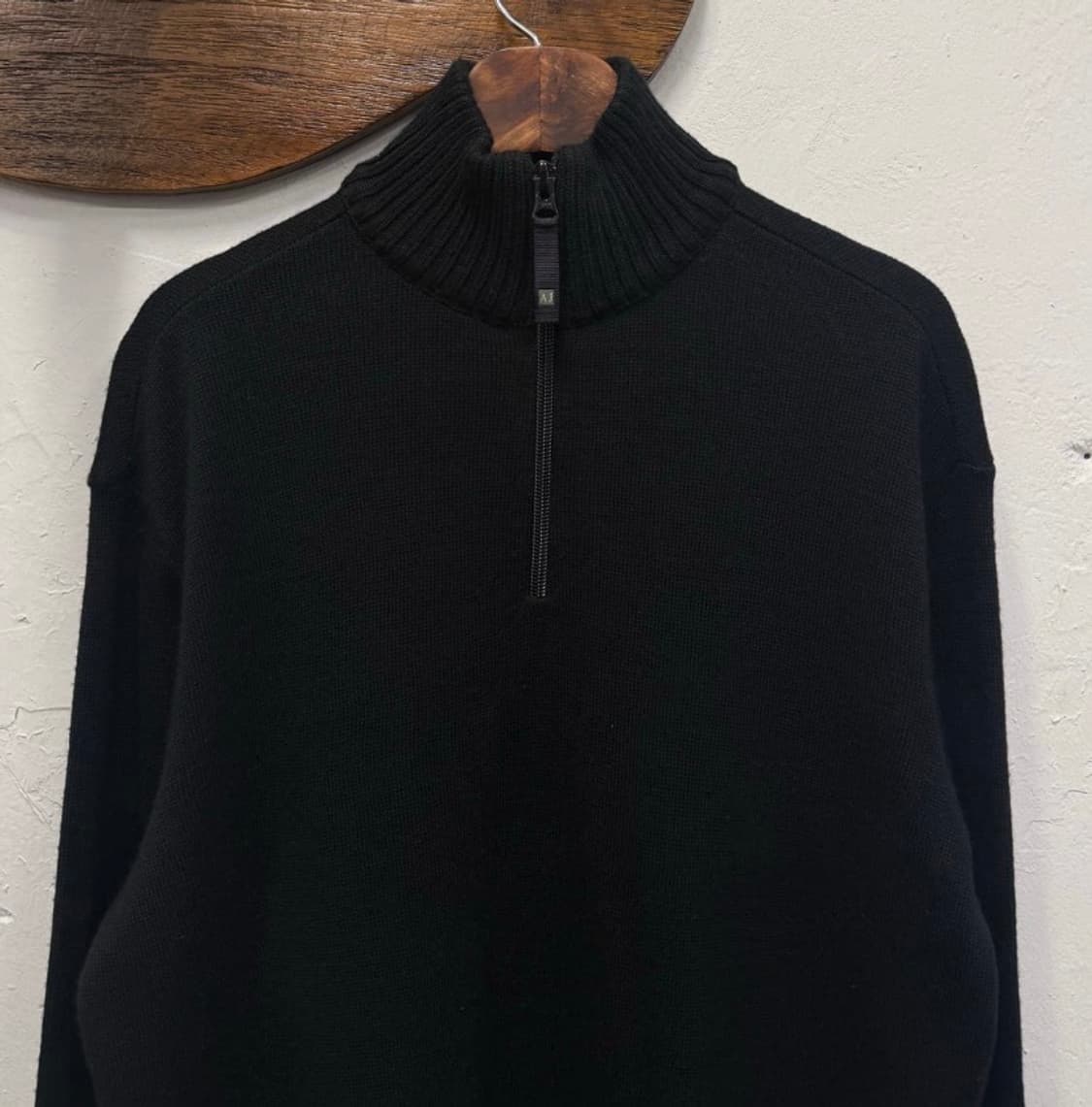 아르마니 하프집 니트 상품이미지2