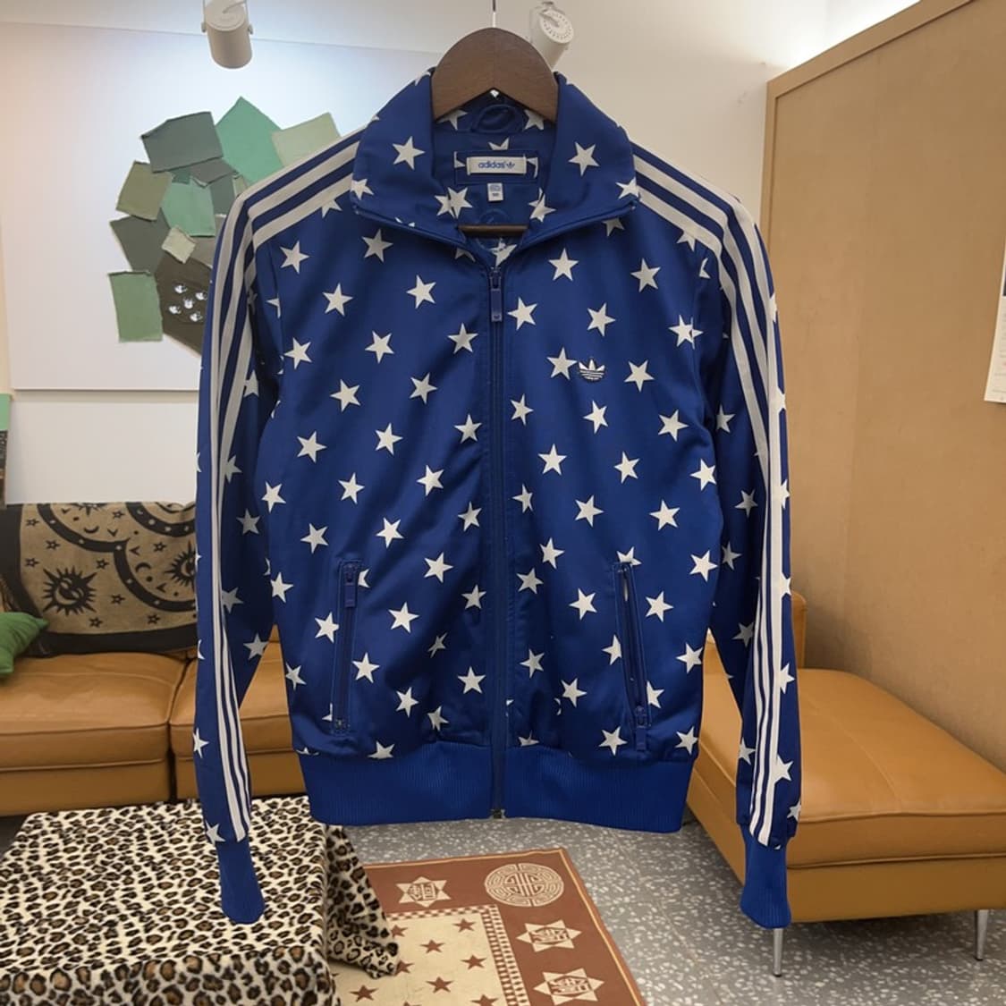 아디다스 제레미스캇 별 패턴 져지 집업 100 C09475 상품이미지3