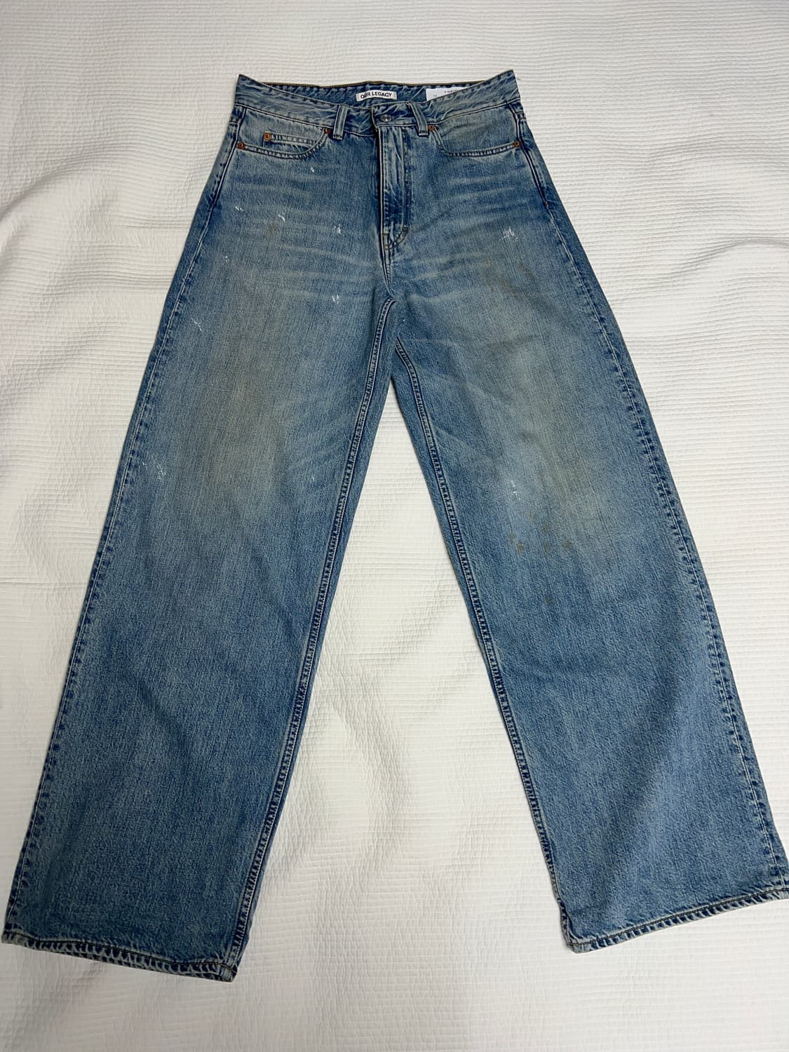 [아워레가시] 리페인팅 데님 풀컷/34사이즈 상품이미지2