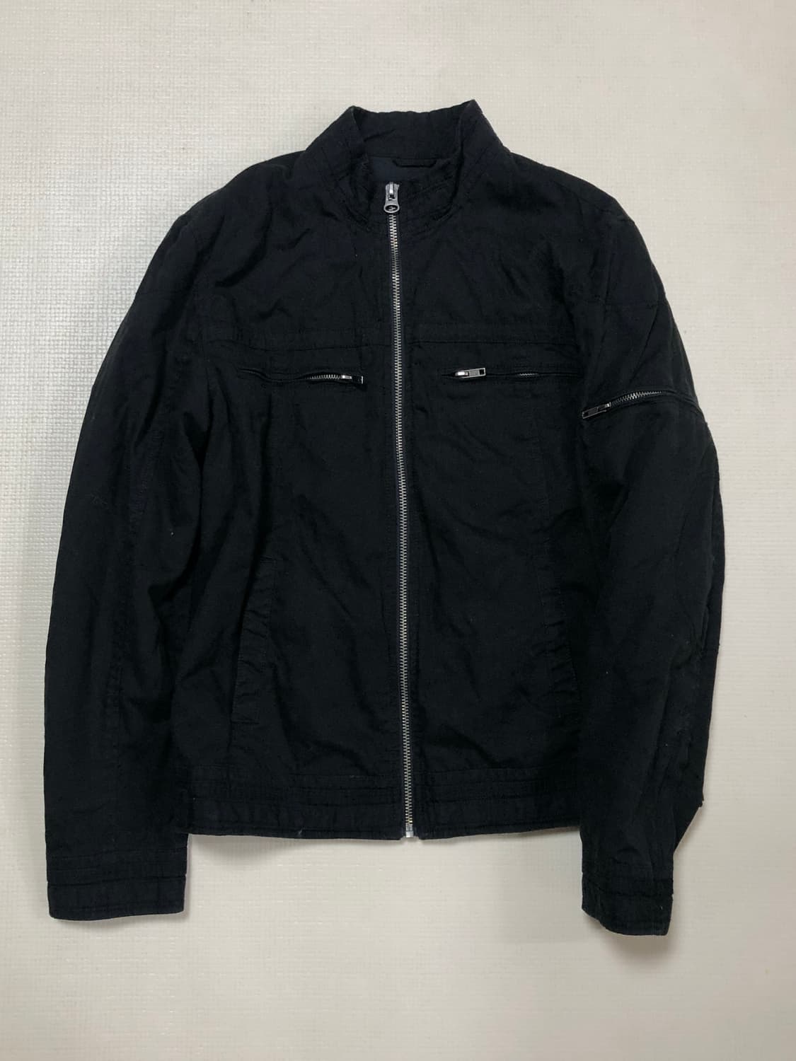 빈티지 블랙 펑크 자켓 상품이미지7