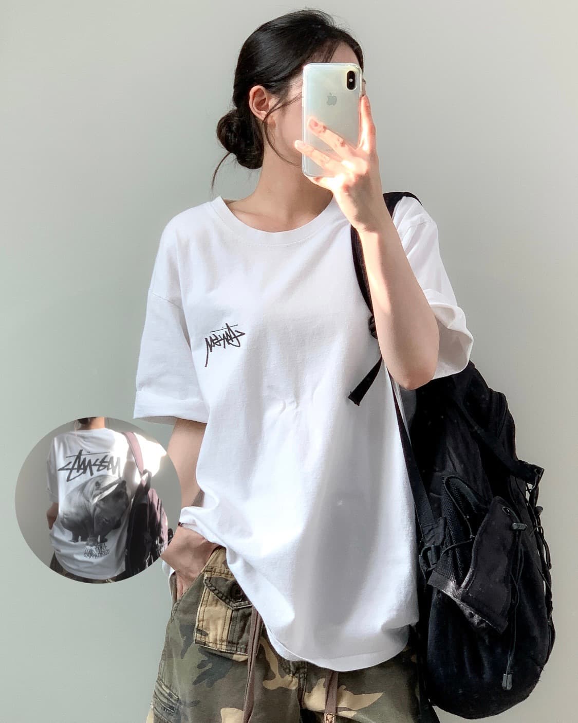 스투시 하마 반팔티 상품이미지2