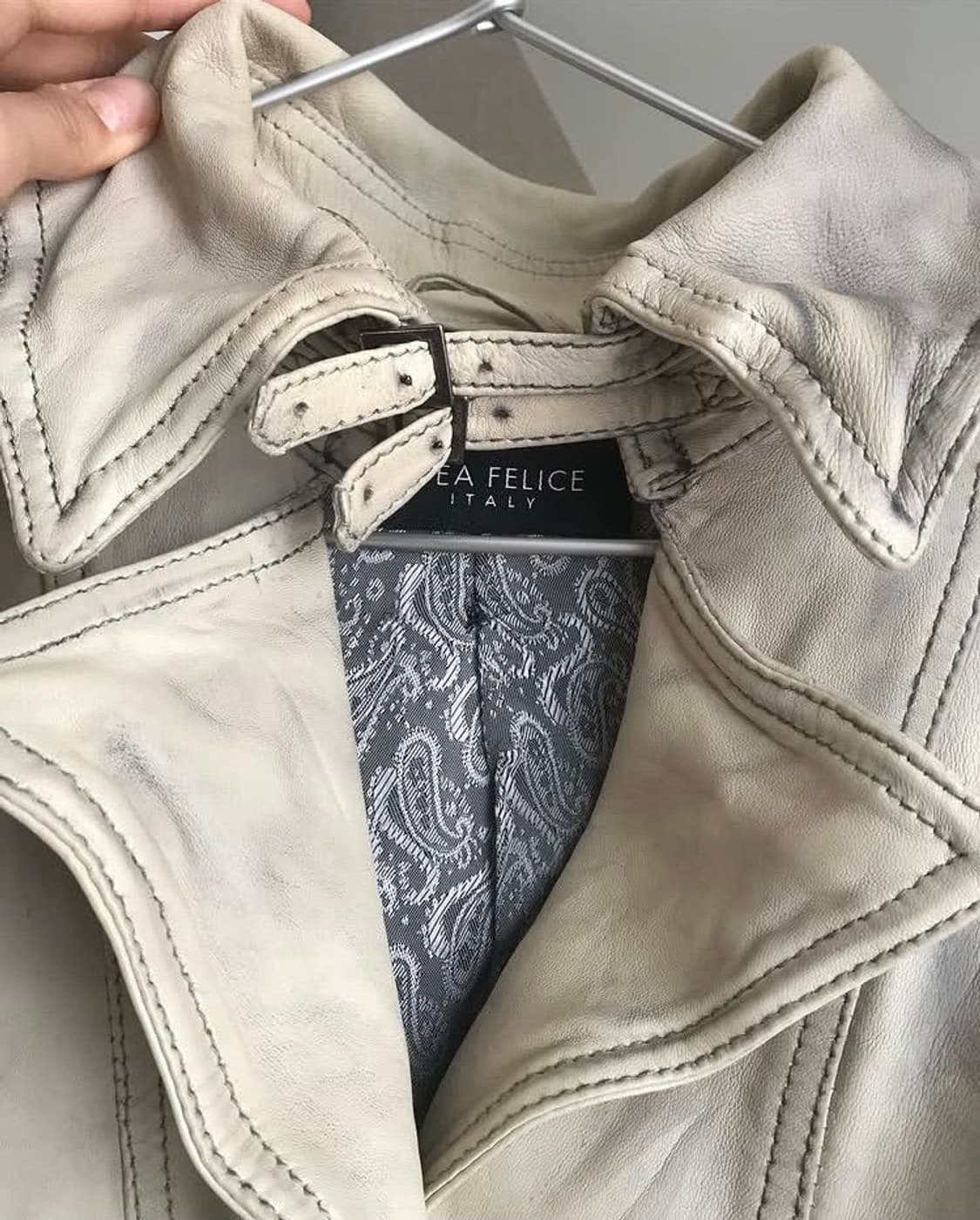 vintage leather jacket 상품이미지3