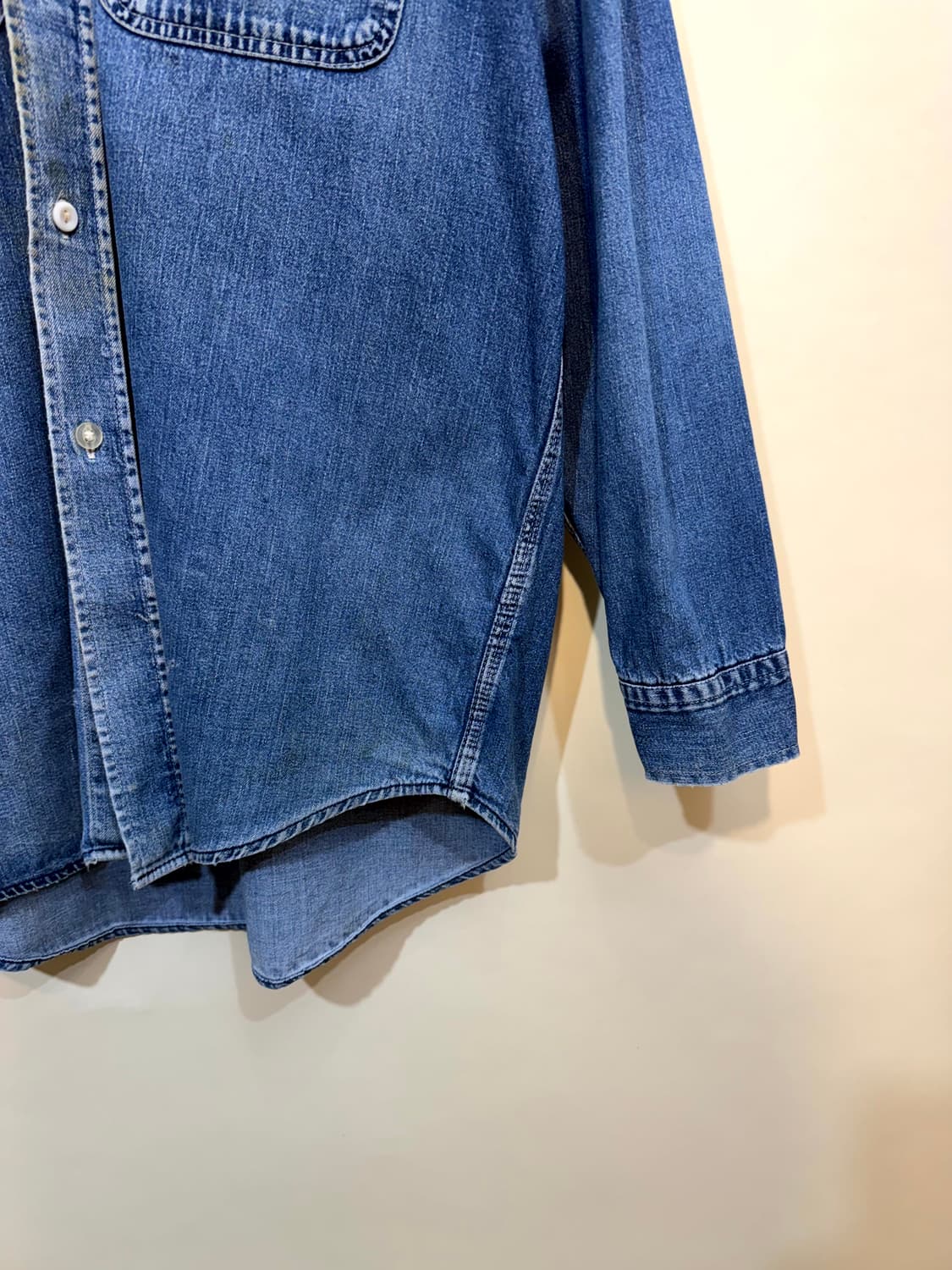 90s SUGAR CANE 데님셔츠 상품이미지4