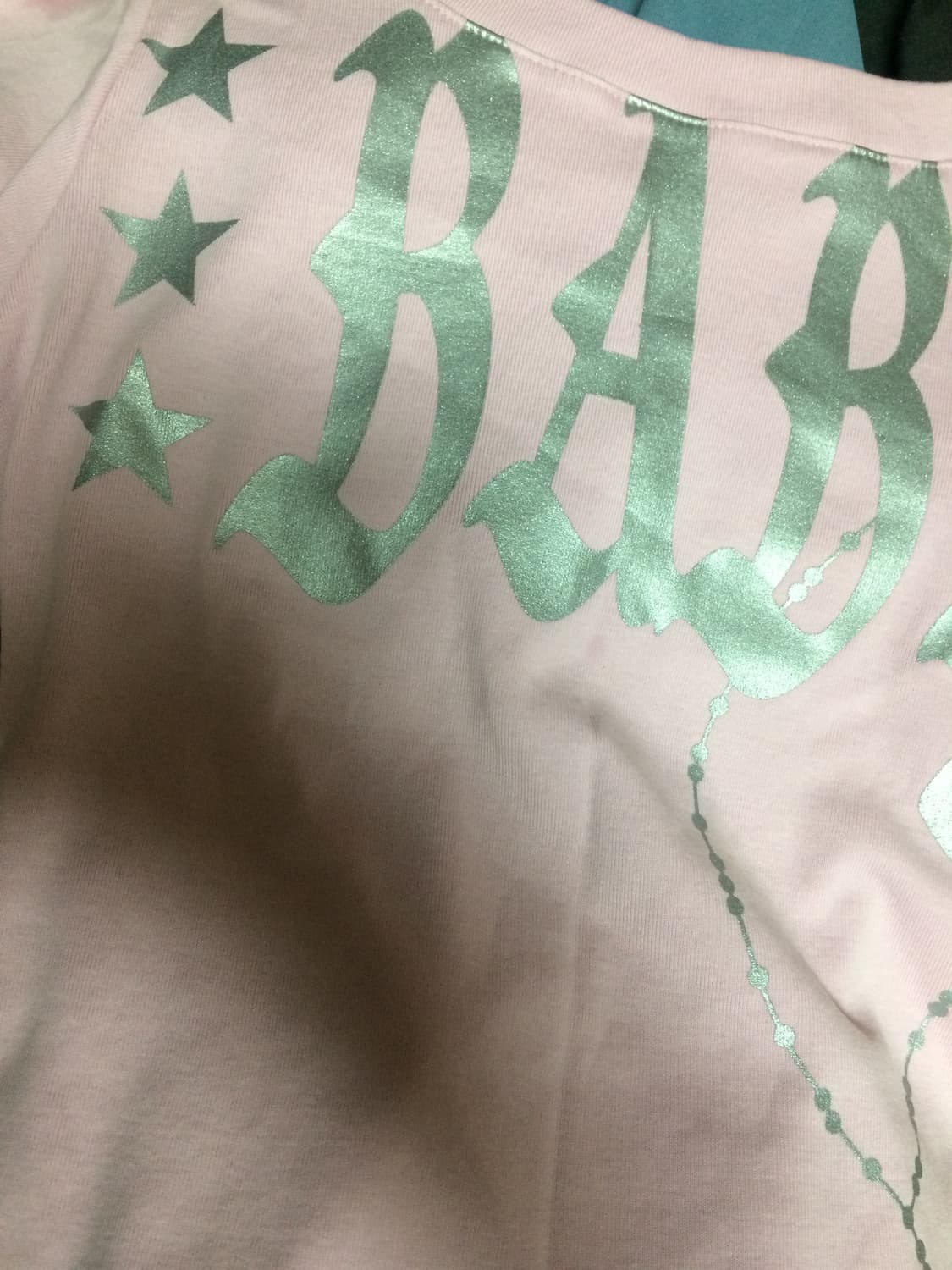 셋업이엑스이 BABY WIDE NECK TOP/PINK 상품이미지2