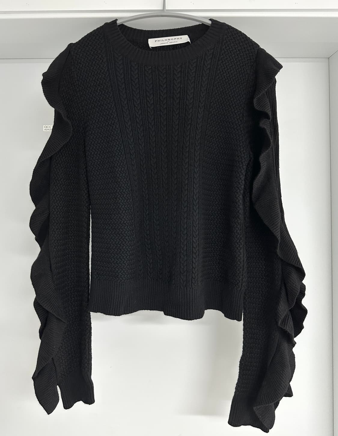 [필로소피 디 로렌조] 여성 프릴 니트 상품이미지2