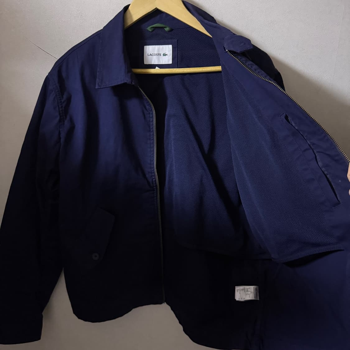 라코스테 남성 블루종 점퍼 50 (남성 100-슬림 105정도) 상품이미지6