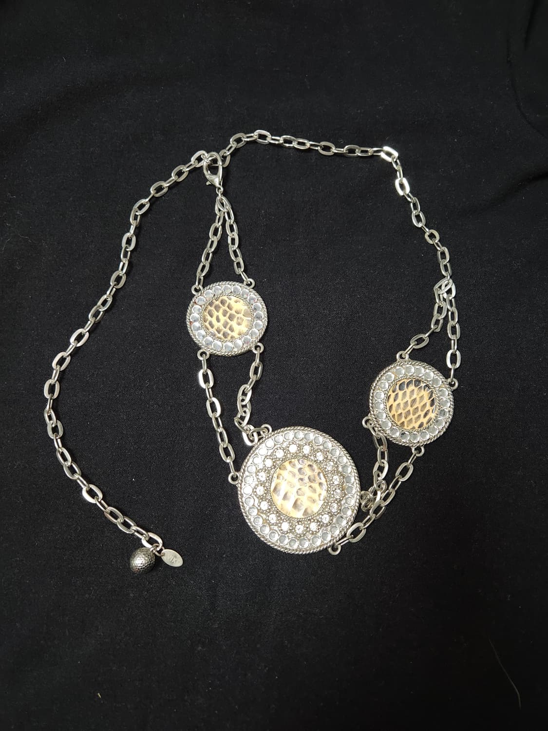 빈티지 독특한 목걸이와 화려한 벨트 4종 일괄 상품이미지3