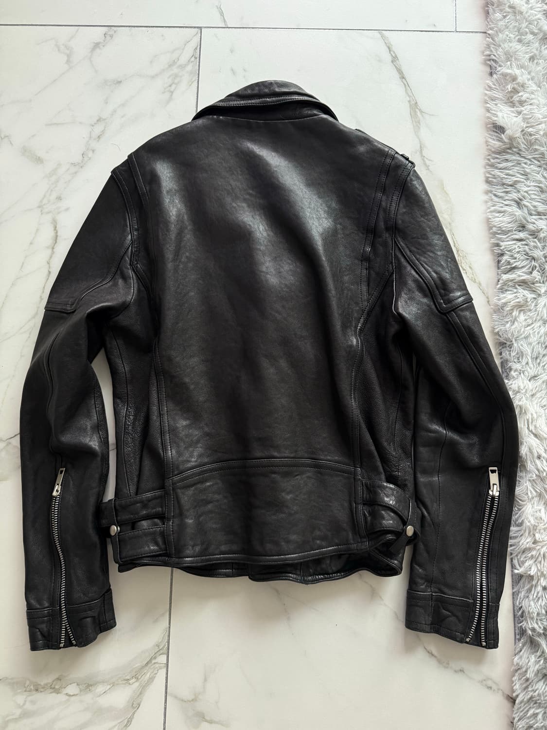 광희시장 빈티지 레더자켓 48 사이즈감 상품이미지2