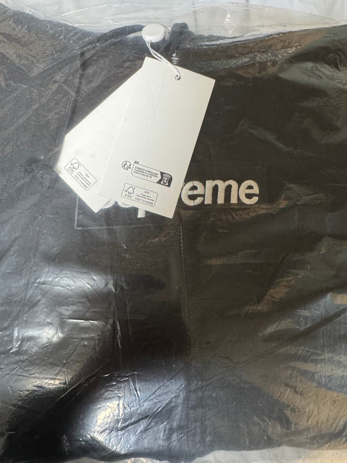 슈프림 마르지엘라 mm6 박스로고 후드집업 L 상품이미지1