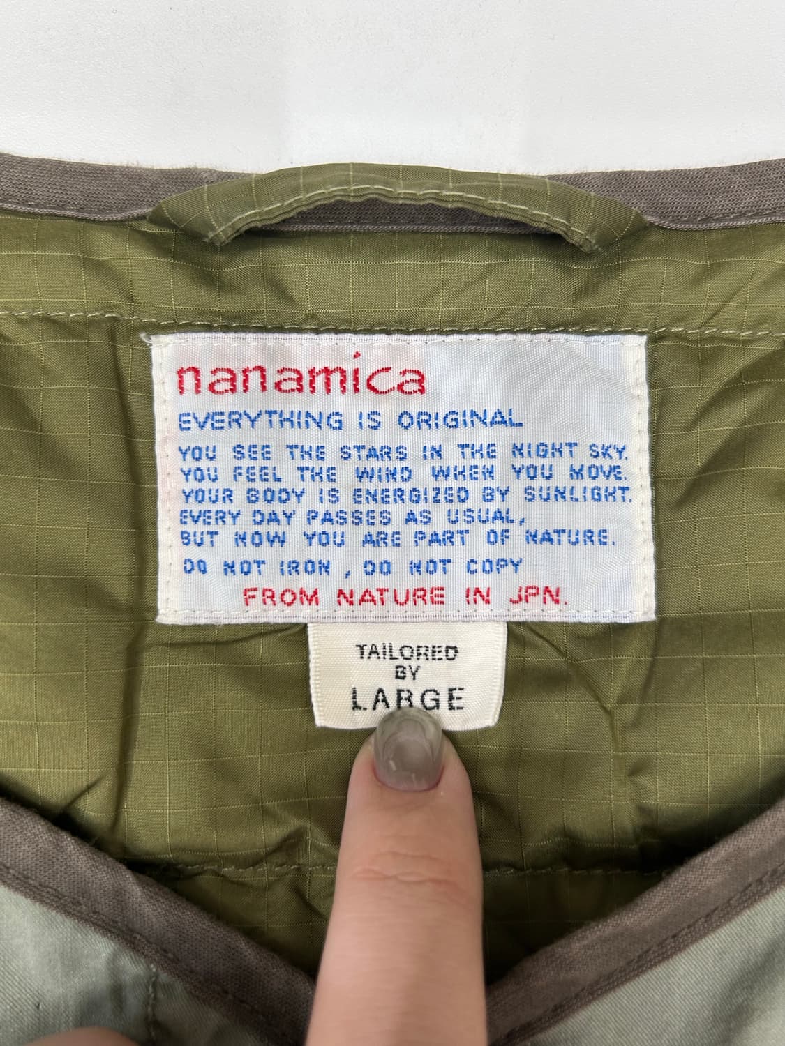 나나미카 코덴시 다운 가디건자켓 상품이미지3