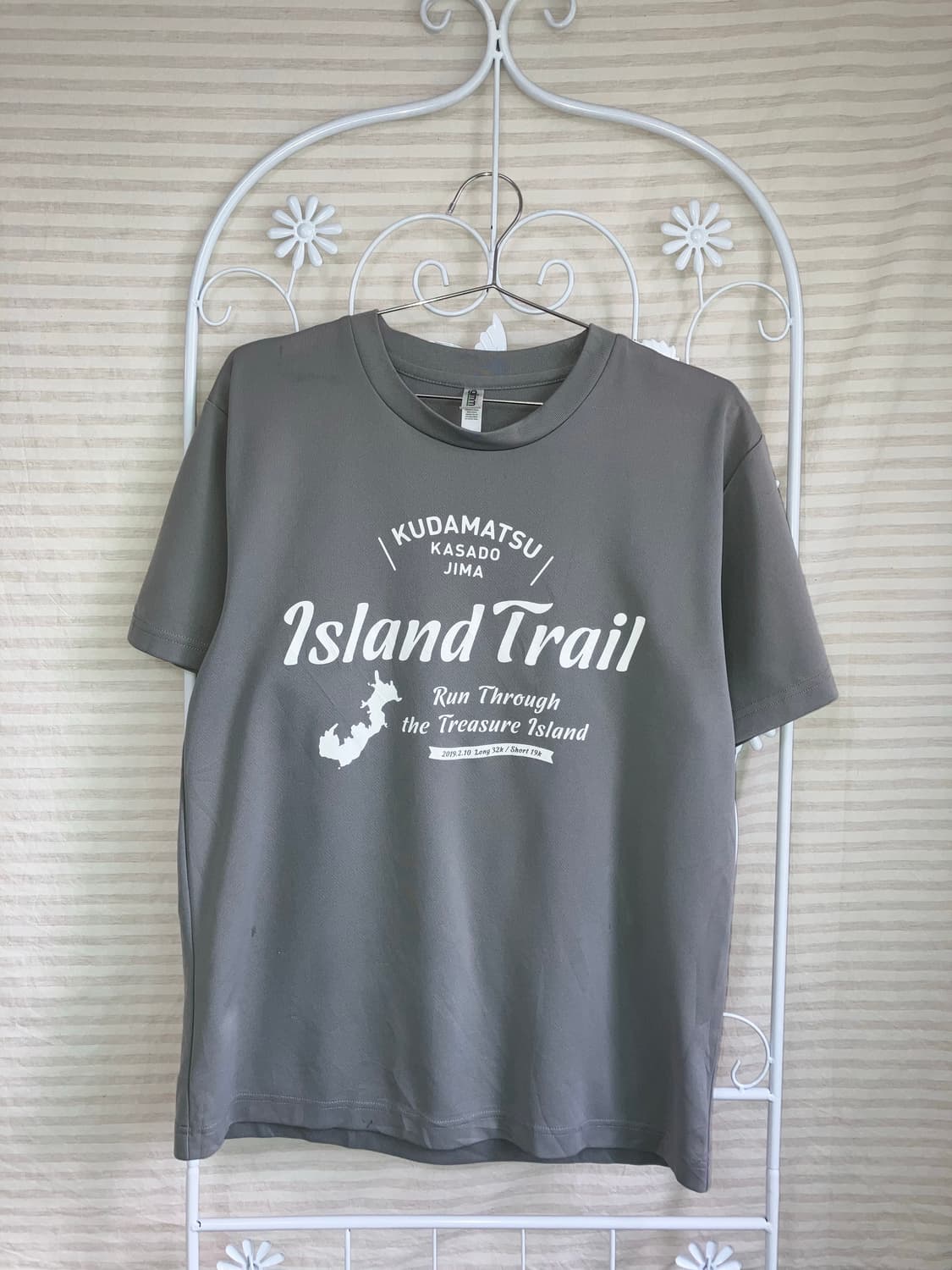 빈티지 그레이 반팔 티셔츠 y2k 스트릿 갸루 펑키496 상품이미지1