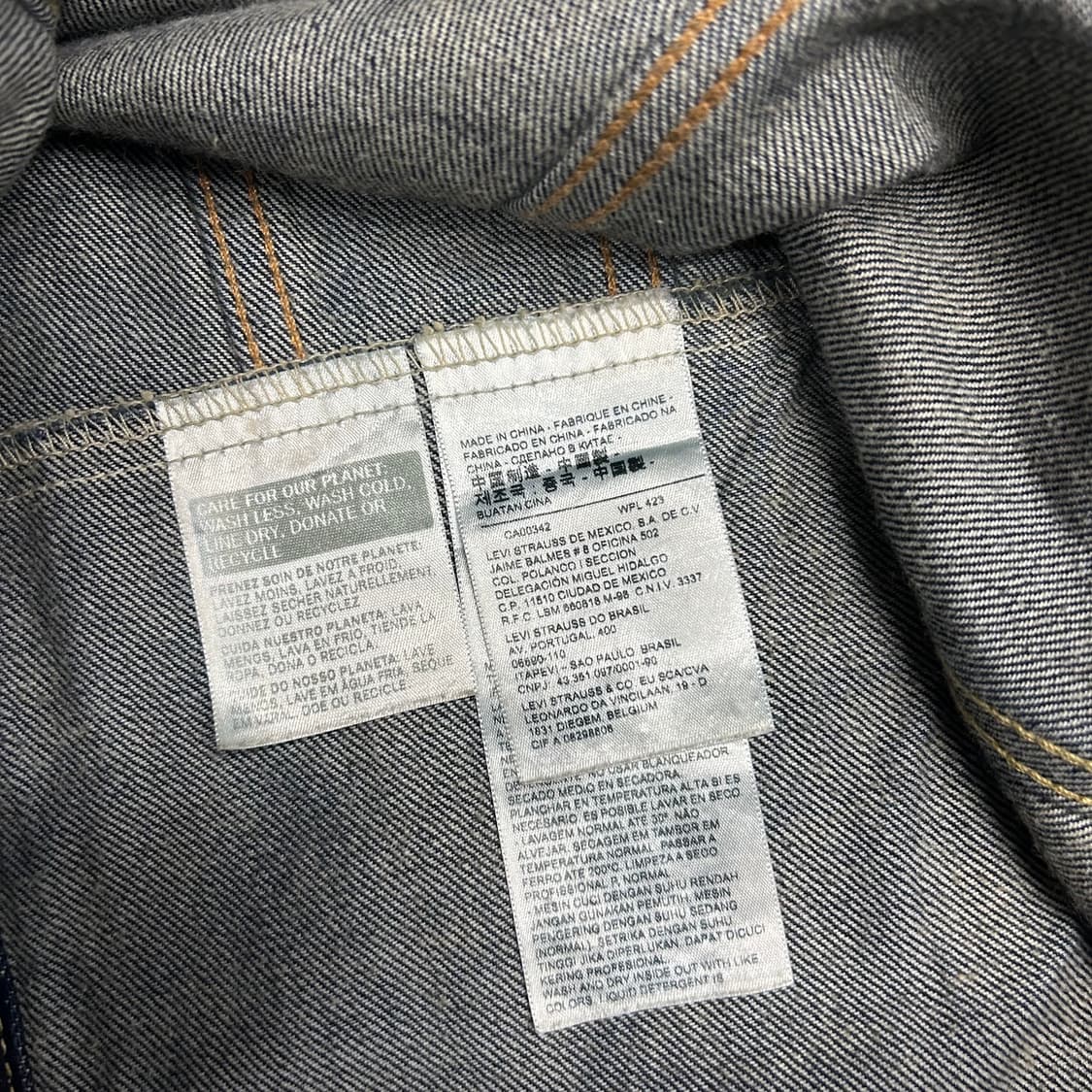 Levi’s Premium bigE Denim Trucker Jacket 상품이미지9