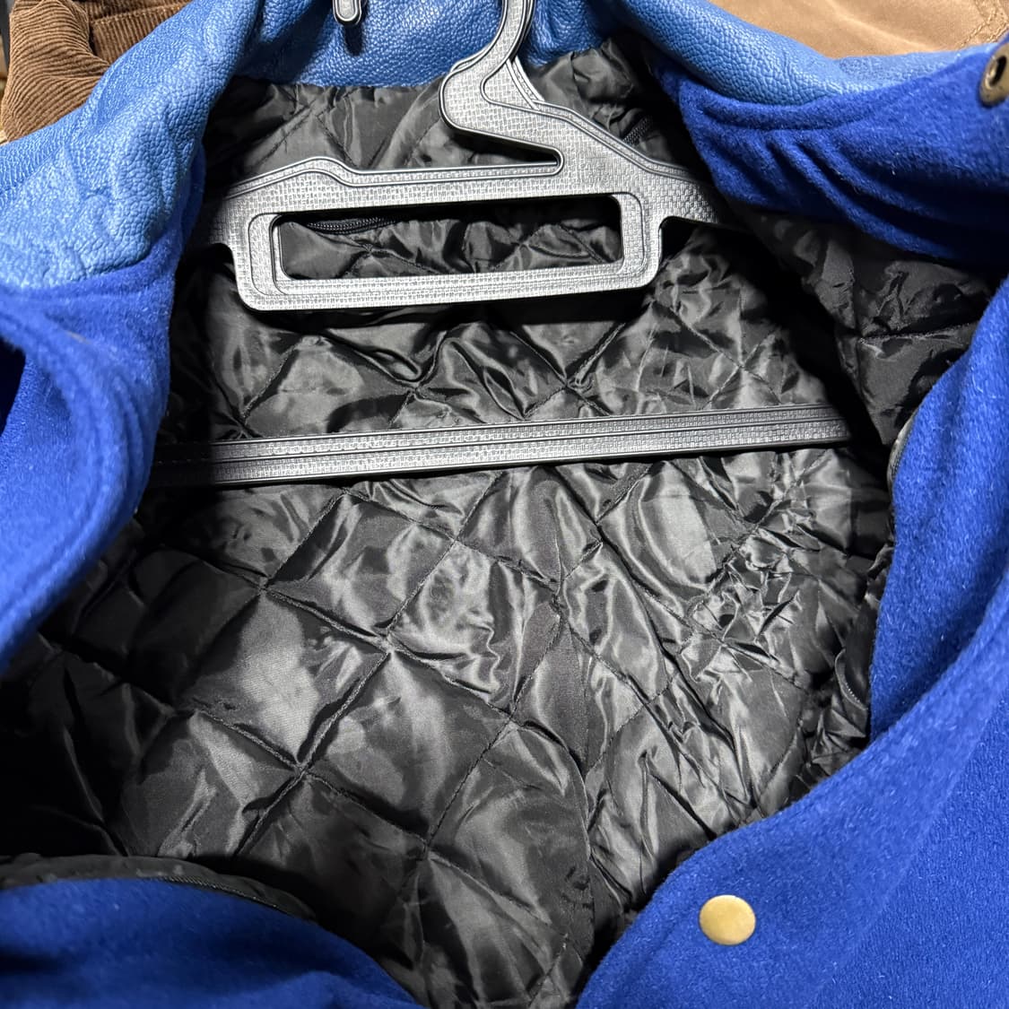 VTG 빈티지 올드스쿨 소가죽 레더암 바시티 자켓 상품이미지5