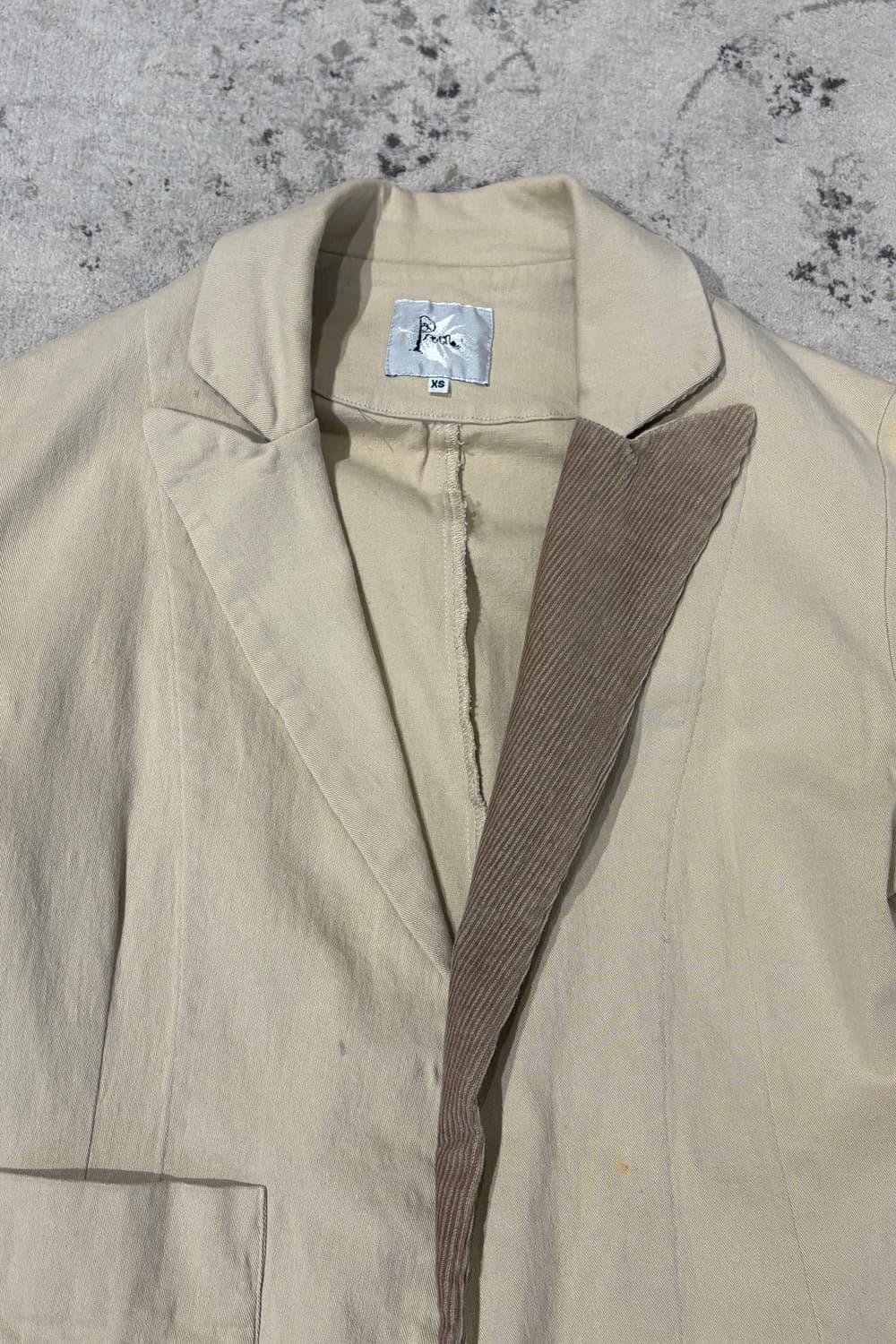 Asymmetric Wrap Blazer Layered Sash 상품이미지6