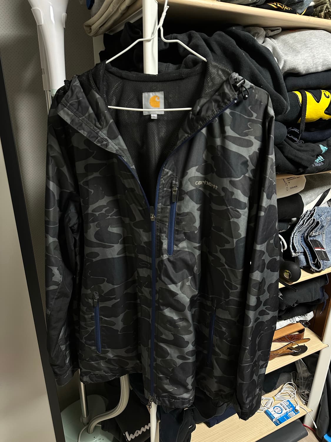 칼하트 카모 바람막이 자켓 L 상품이미지1