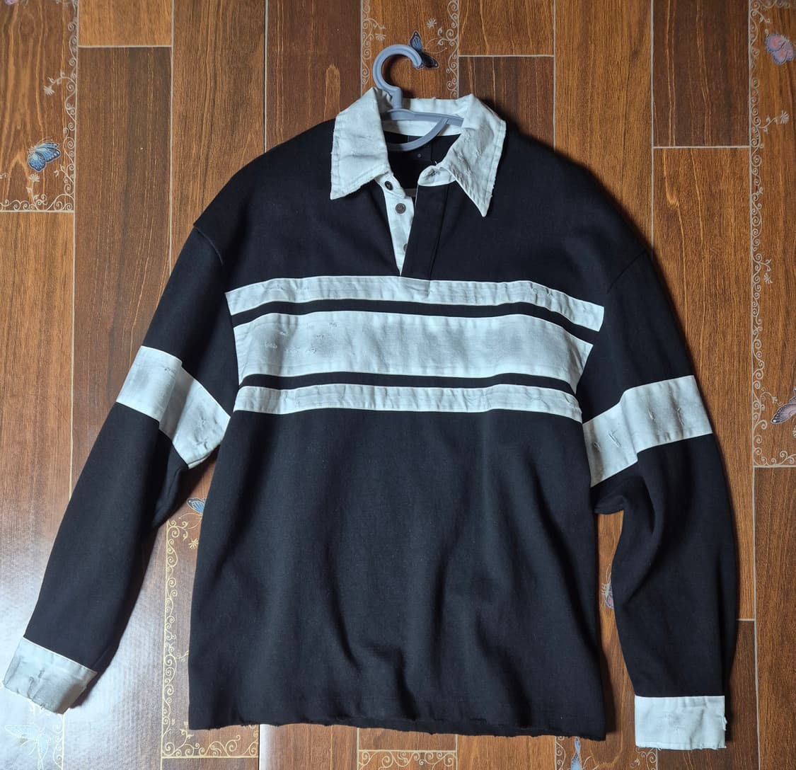 [1]이지노이지 워시드 럭비 스웨트셔츠 상품이미지1