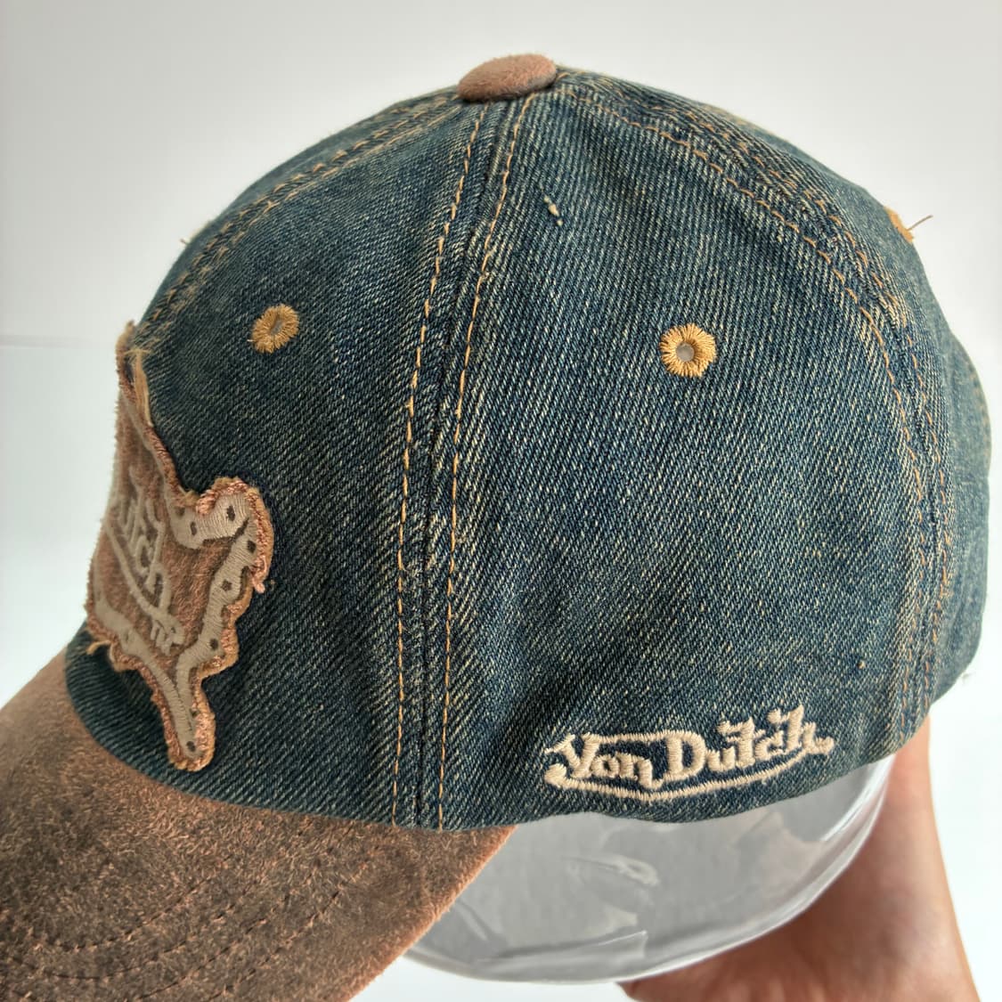 VonDutch  본더치 빈티지 데님 볼캡 상품이미지3