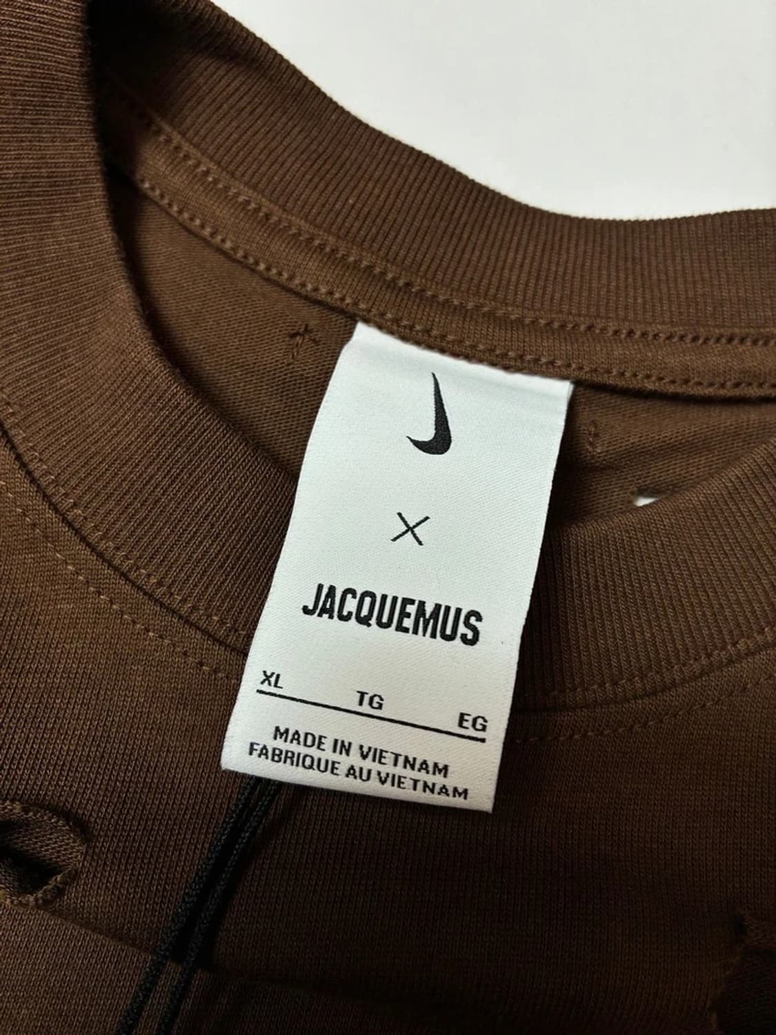 나이키 x 자크뮈스 24ss 펀칭 스우시 티셔츠 PN8242 상품이미지6