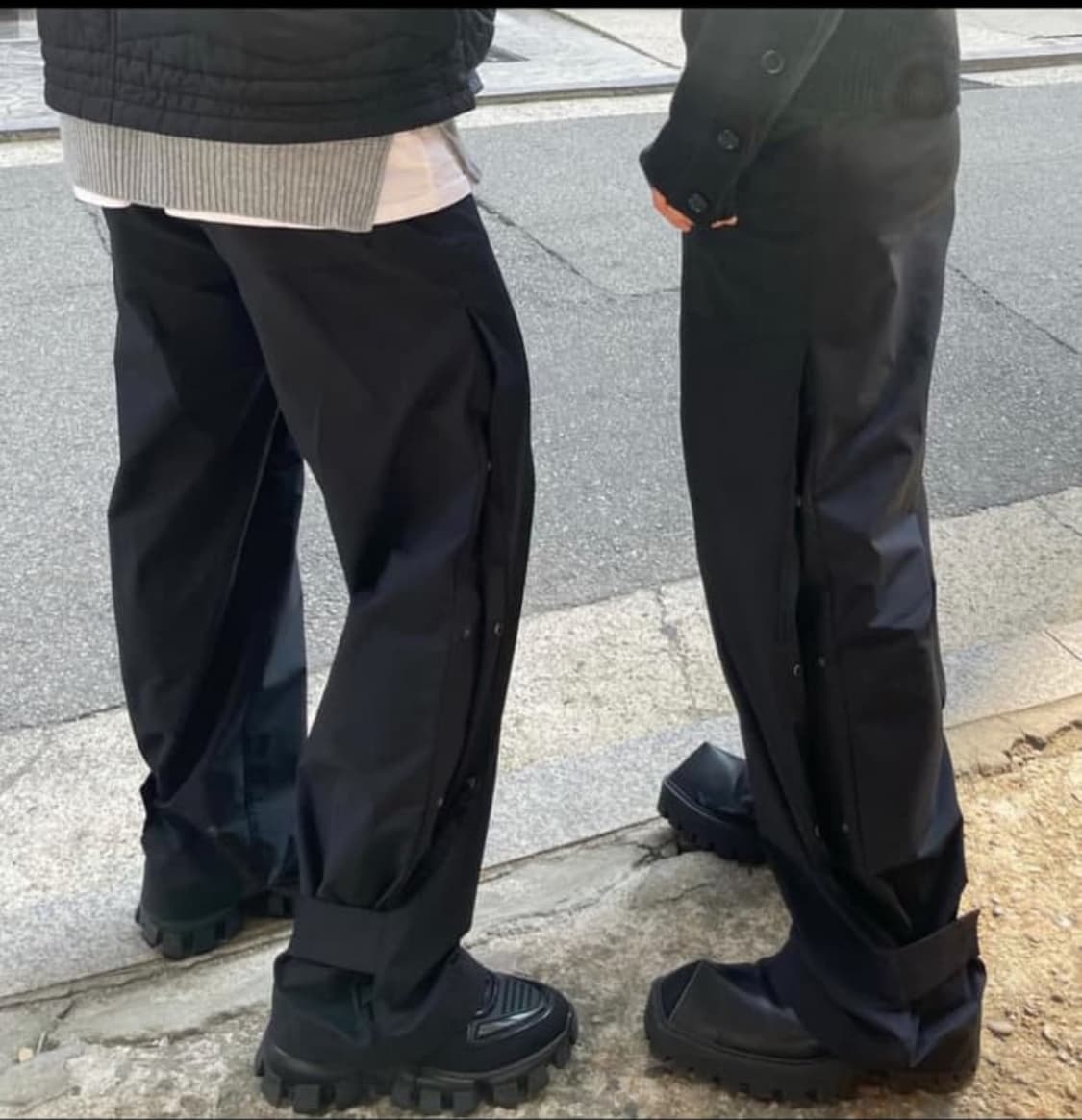 논노드 플렉시블팬츠 블랙 1사이즈 상품이미지1