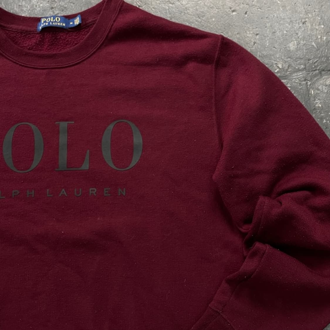 95-100 폴로 신형 스펠아웃 맨투맨  상품이미지2