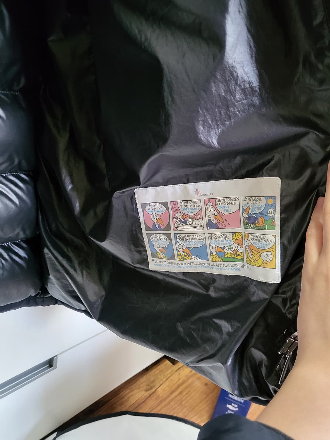 24FW 몽클레어 클루니 패딩 블랙 4사이즈 상품이미지6