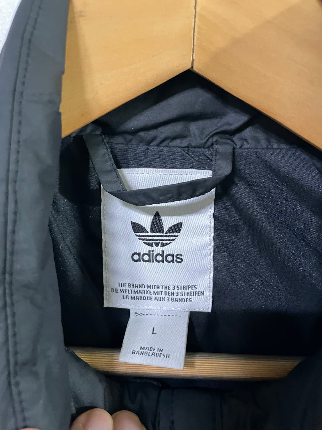 아디다스 파이어버드 조끼 패딩 자켓 블랙 L 사이즈 상품이미지6