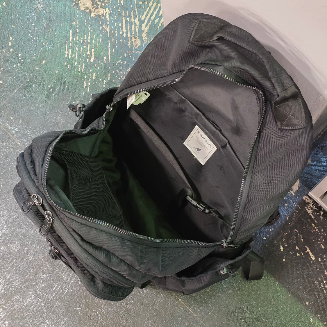 캉골 블랙 백팩  상품이미지9