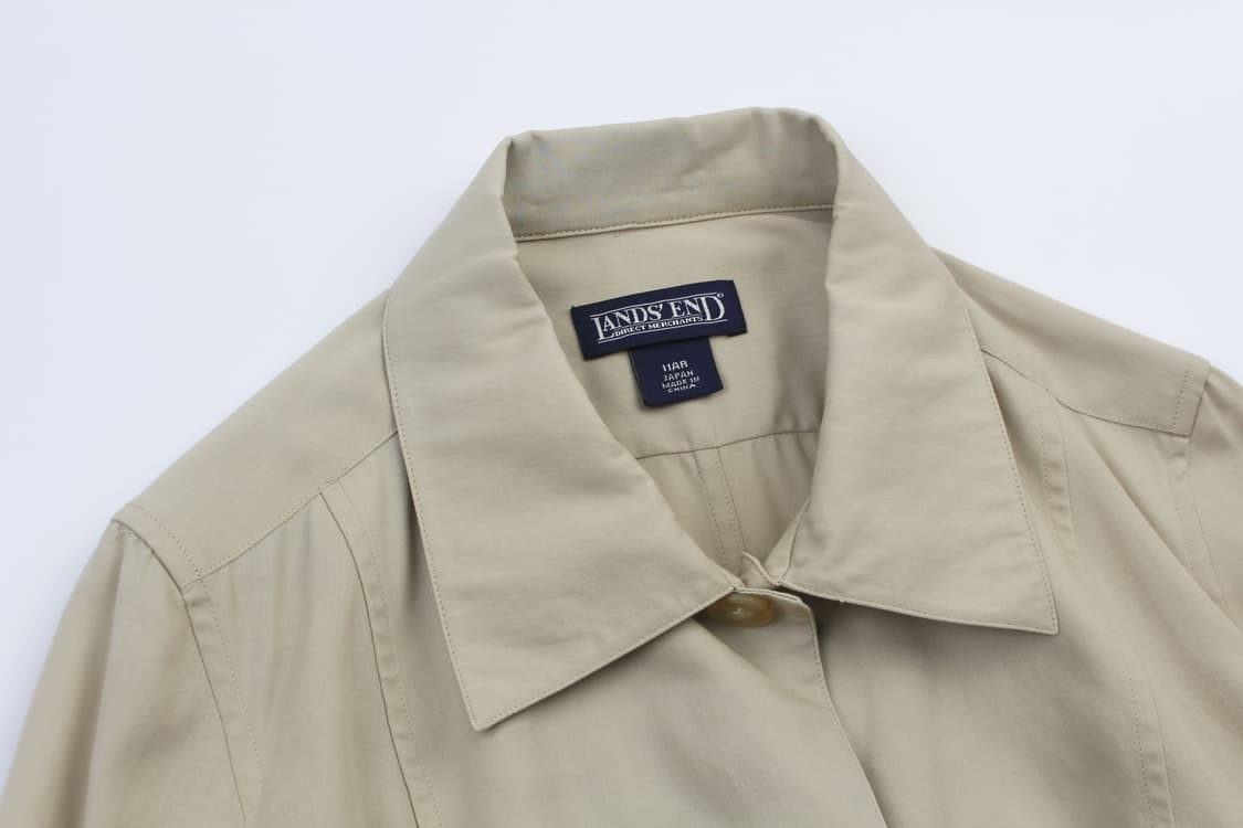 LANDS' END Cotton Short Coat 상품이미지3