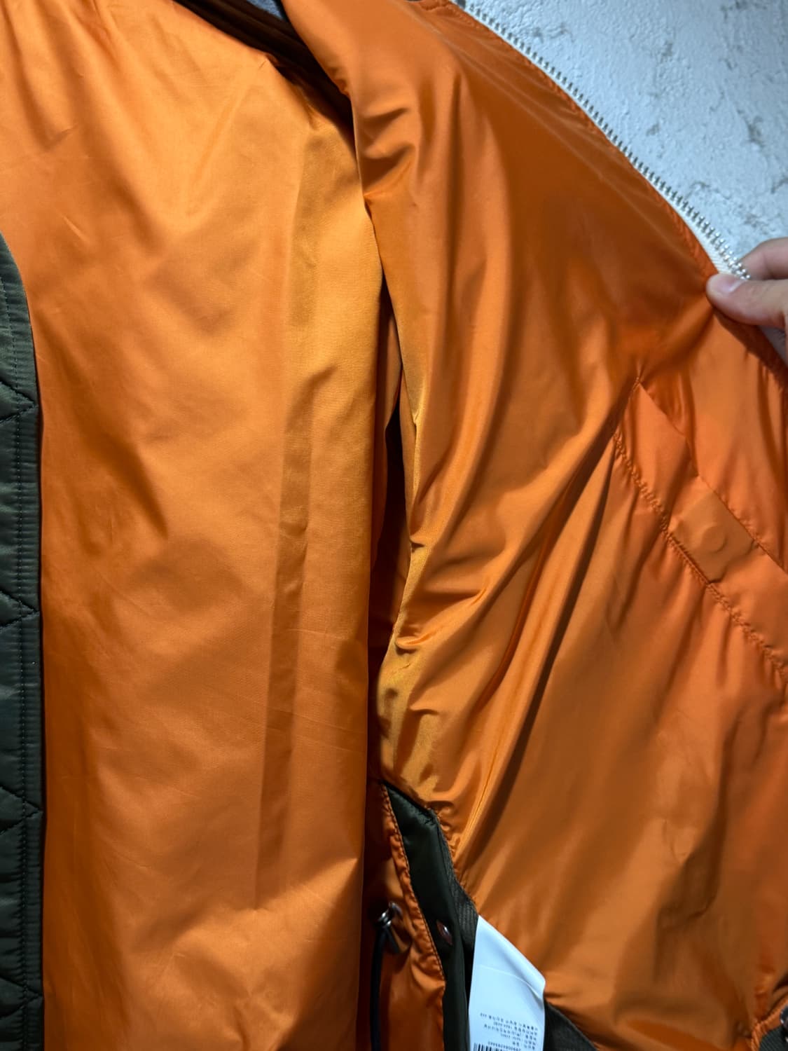 사카이 Sacai 나일론 트윌 블루종 MA-1 봄버 재킷 상품이미지7