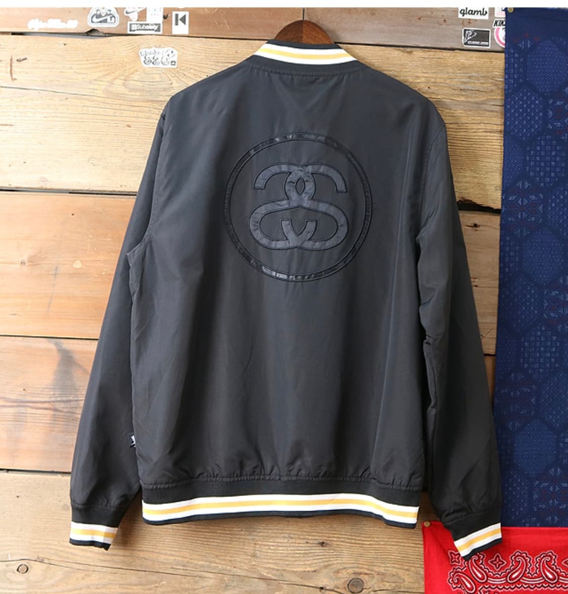 stussy 스투시  빅로고 바시티 자켓

최상 컨디션 상품이미지5