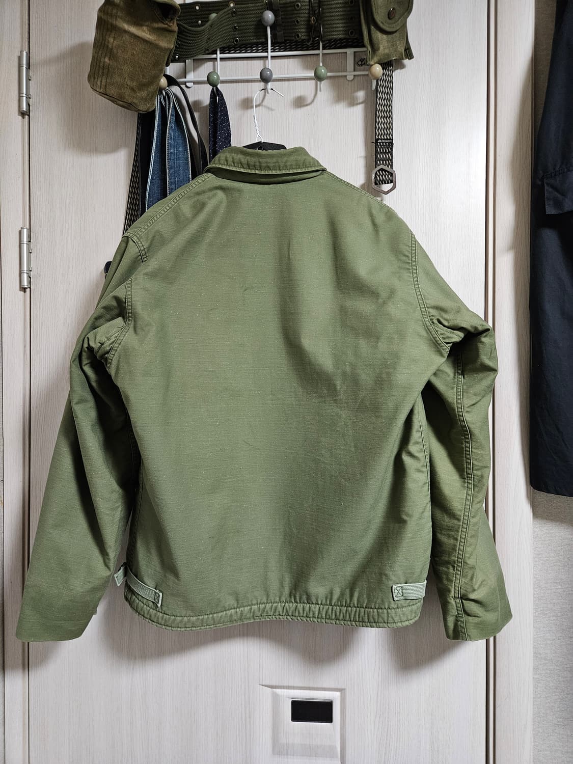 70s A2 미해군 덱자켓 오리지널  L 사이즈 상품이미지2