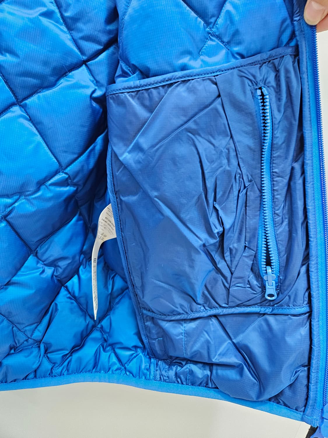 아스페시 퀼팅 집업 베스트 상품이미지7