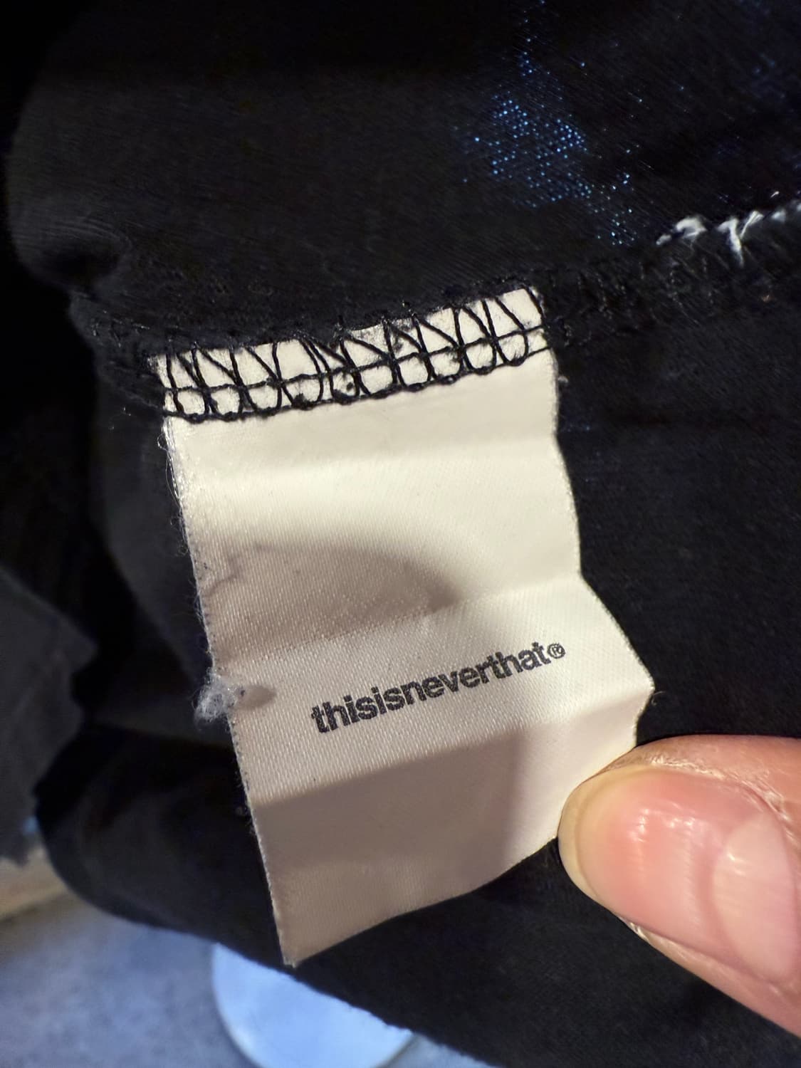 디스이즈네버댓 블랙 반팔티 상품이미지3