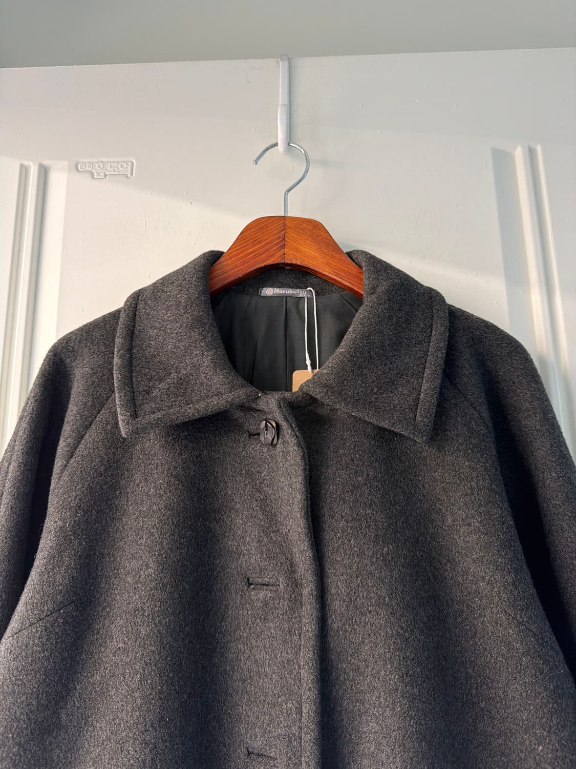 일본빈티지 클래식 롱코트 상품이미지5