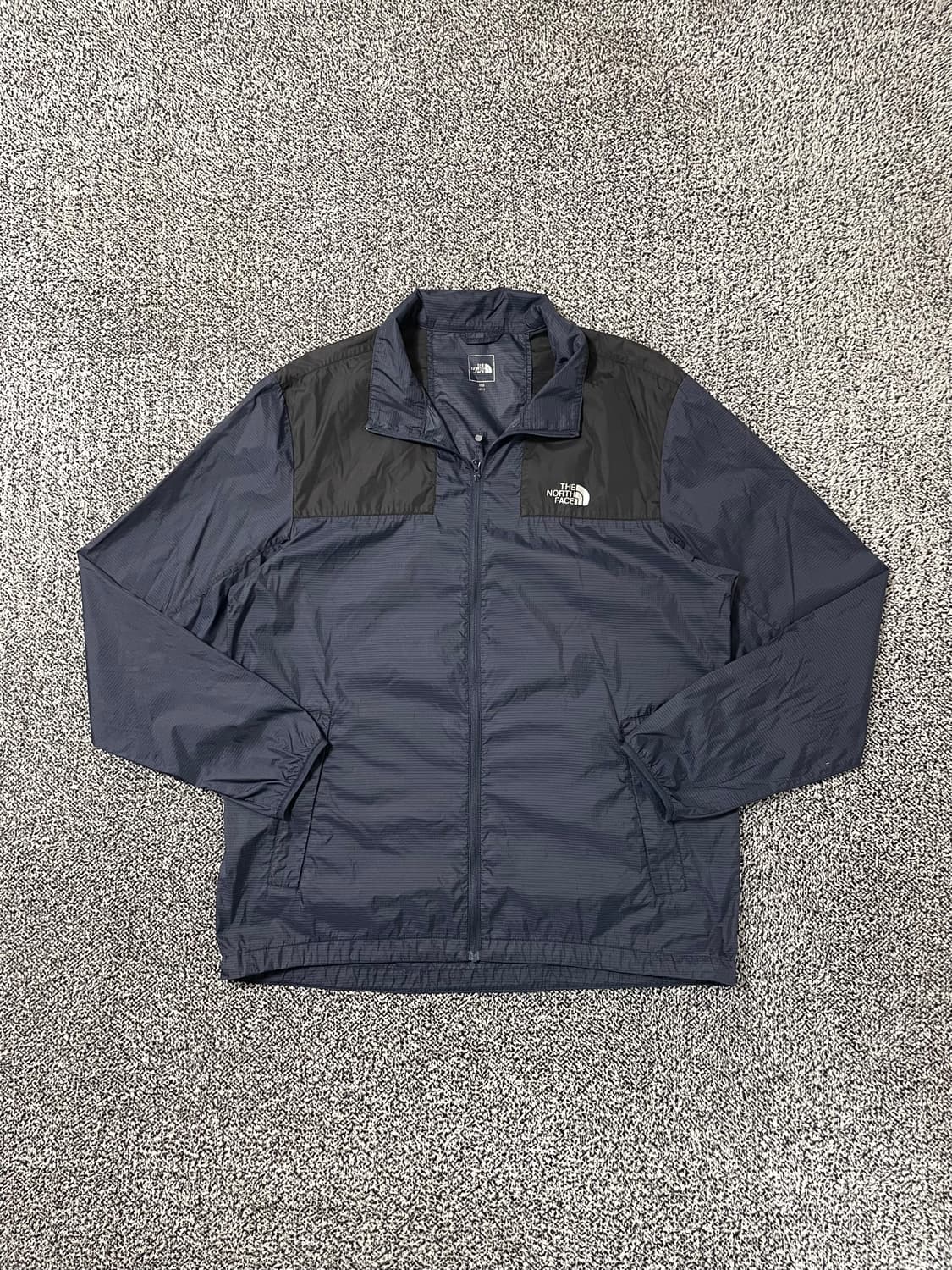 빈티지9. 노스페이스 집업 바람막이 나일론 윈드브레이커 점퍼 네이비 상품이미지1