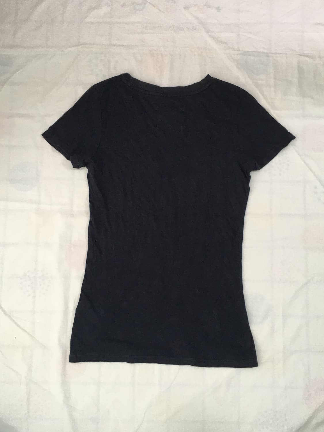 아베크롬비 Abercrombie 네이비 로고 티 상품이미지3