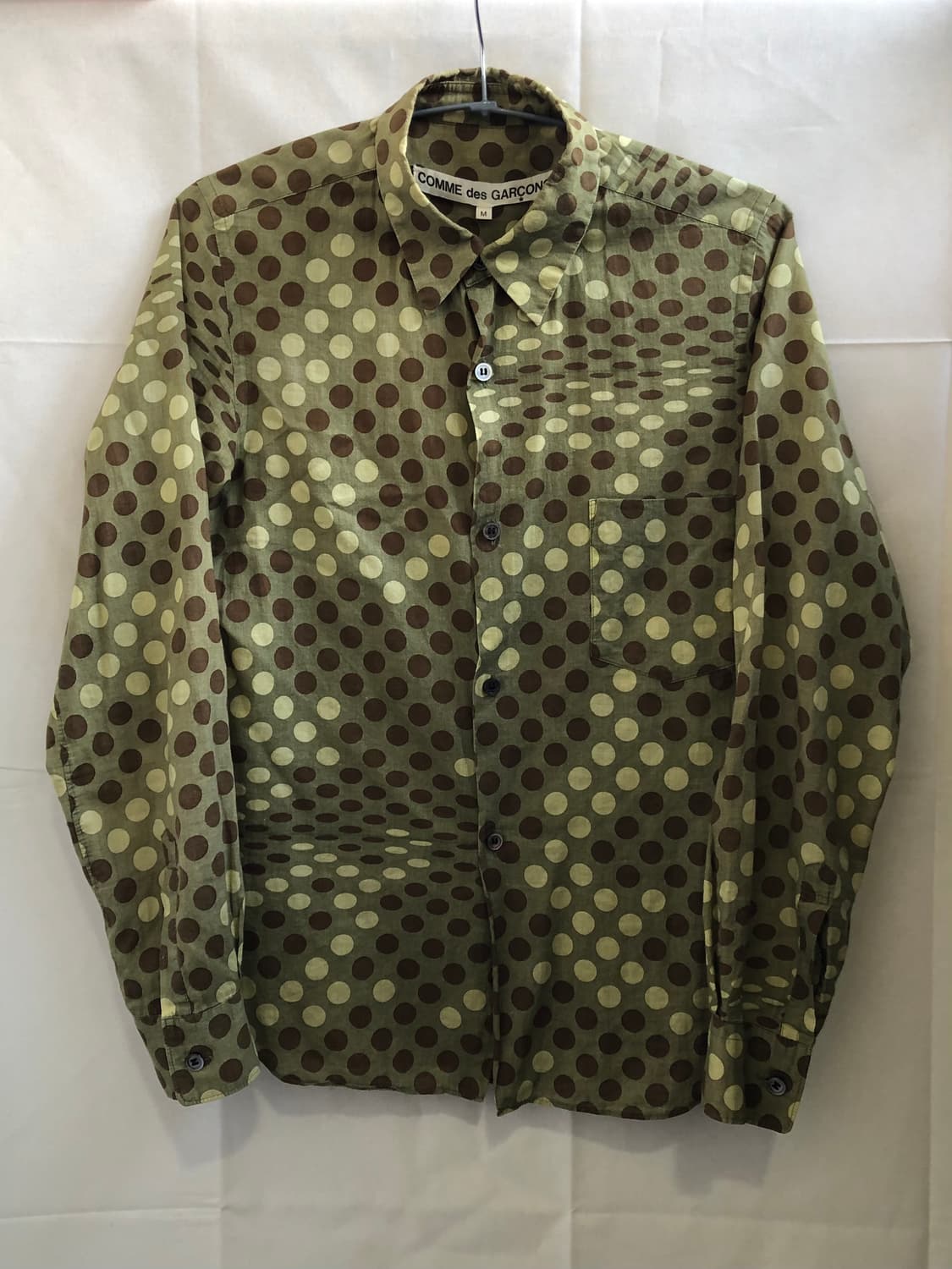 꼼데가르송 도트 셔츠 상품이미지1