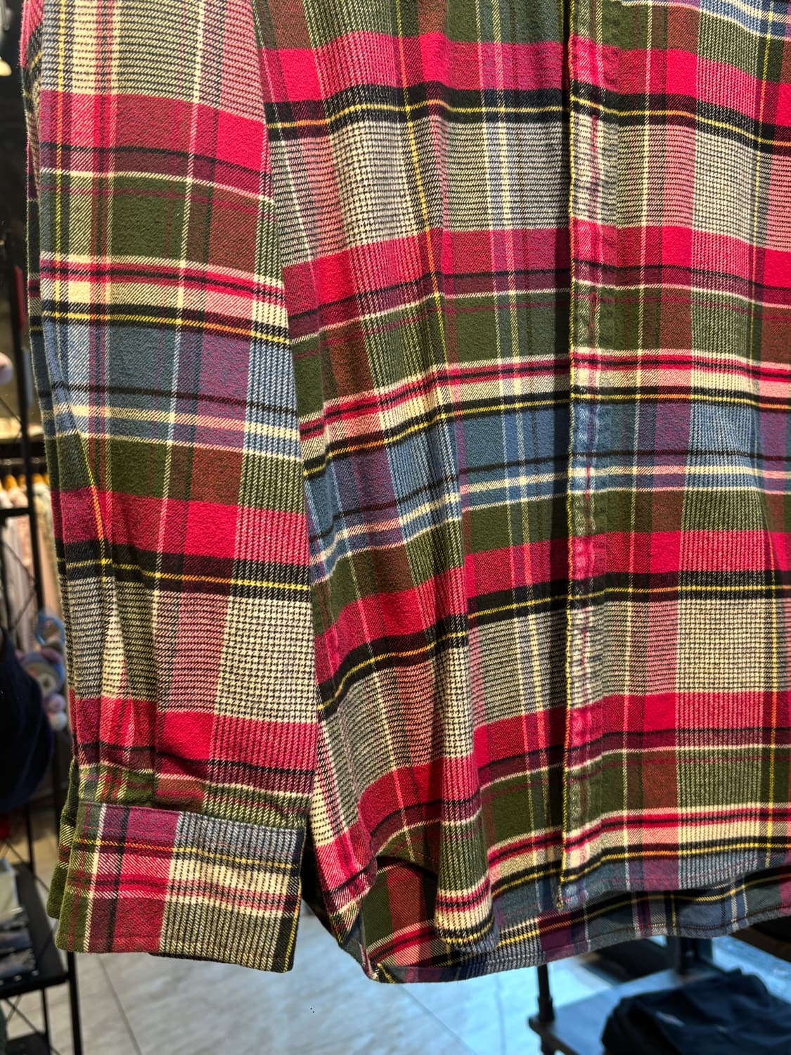 빈폴 체크 셔츠 M 상품이미지3