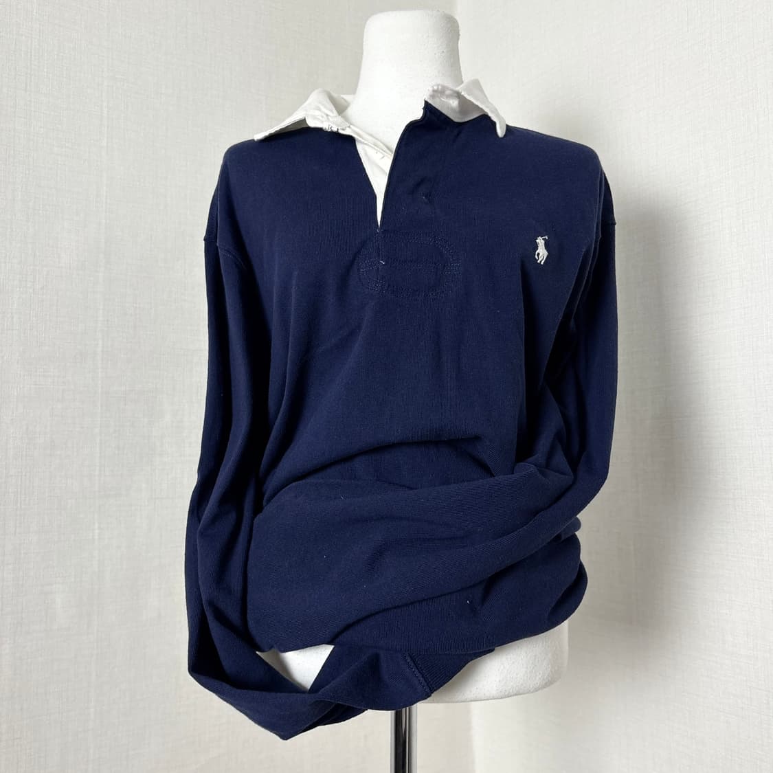 폴로 네이비 카라 롱슬리브 상품이미지1