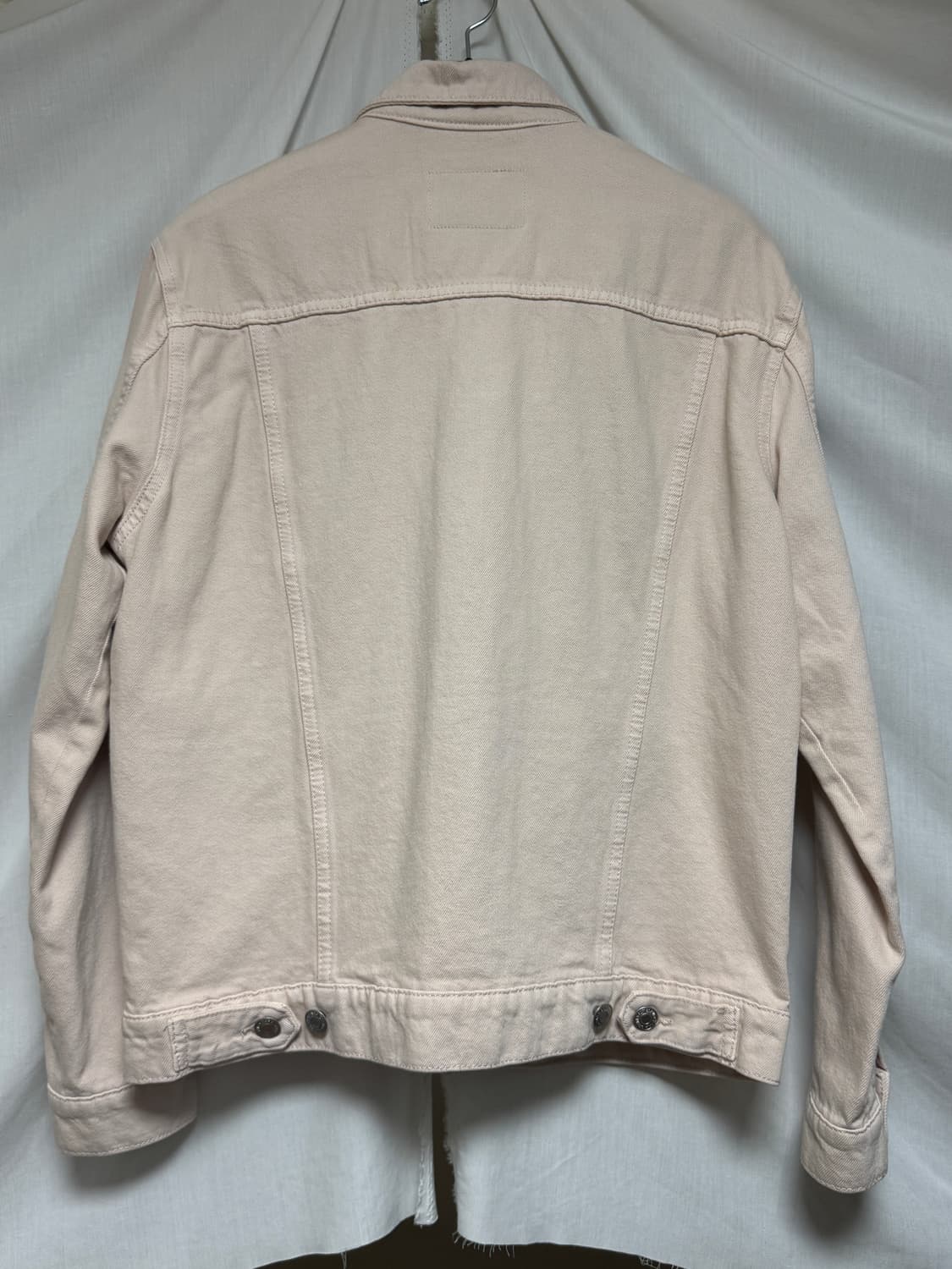 자라 연핑크 트러커 데님 자켓 상품이미지2