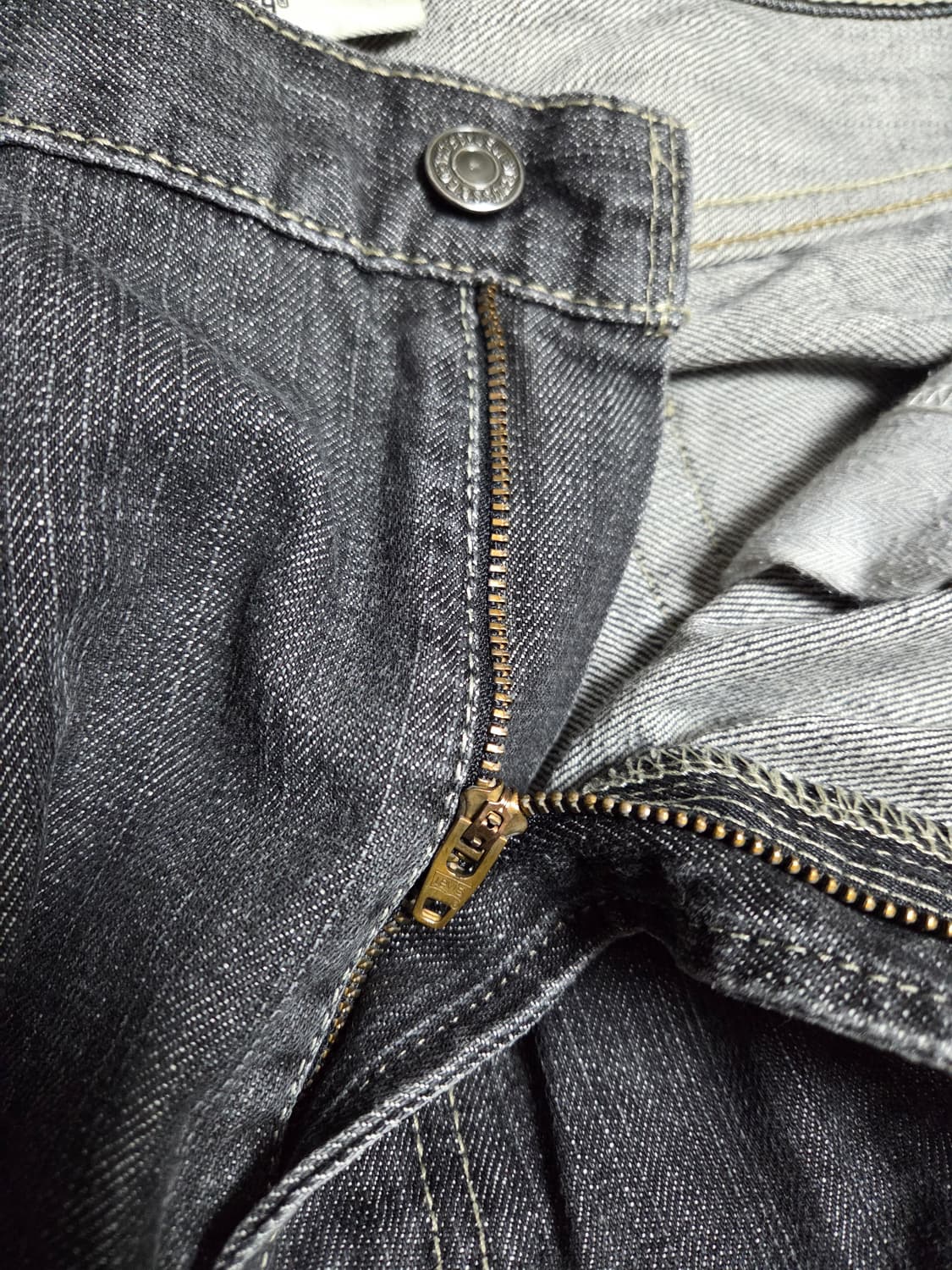 00s 리바이스 569 워싱 데님 팬츠 블랙 36x30 상품이미지8