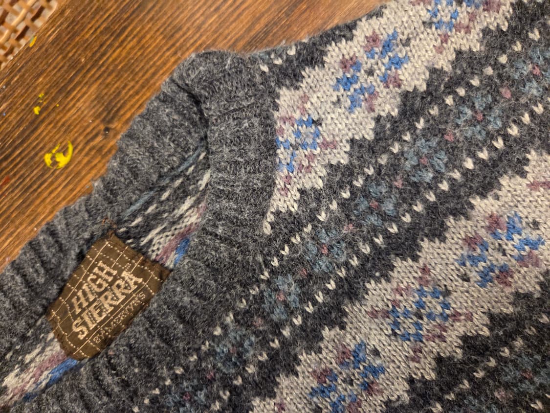 시에라 디자인 페어아일니트 상품이미지2